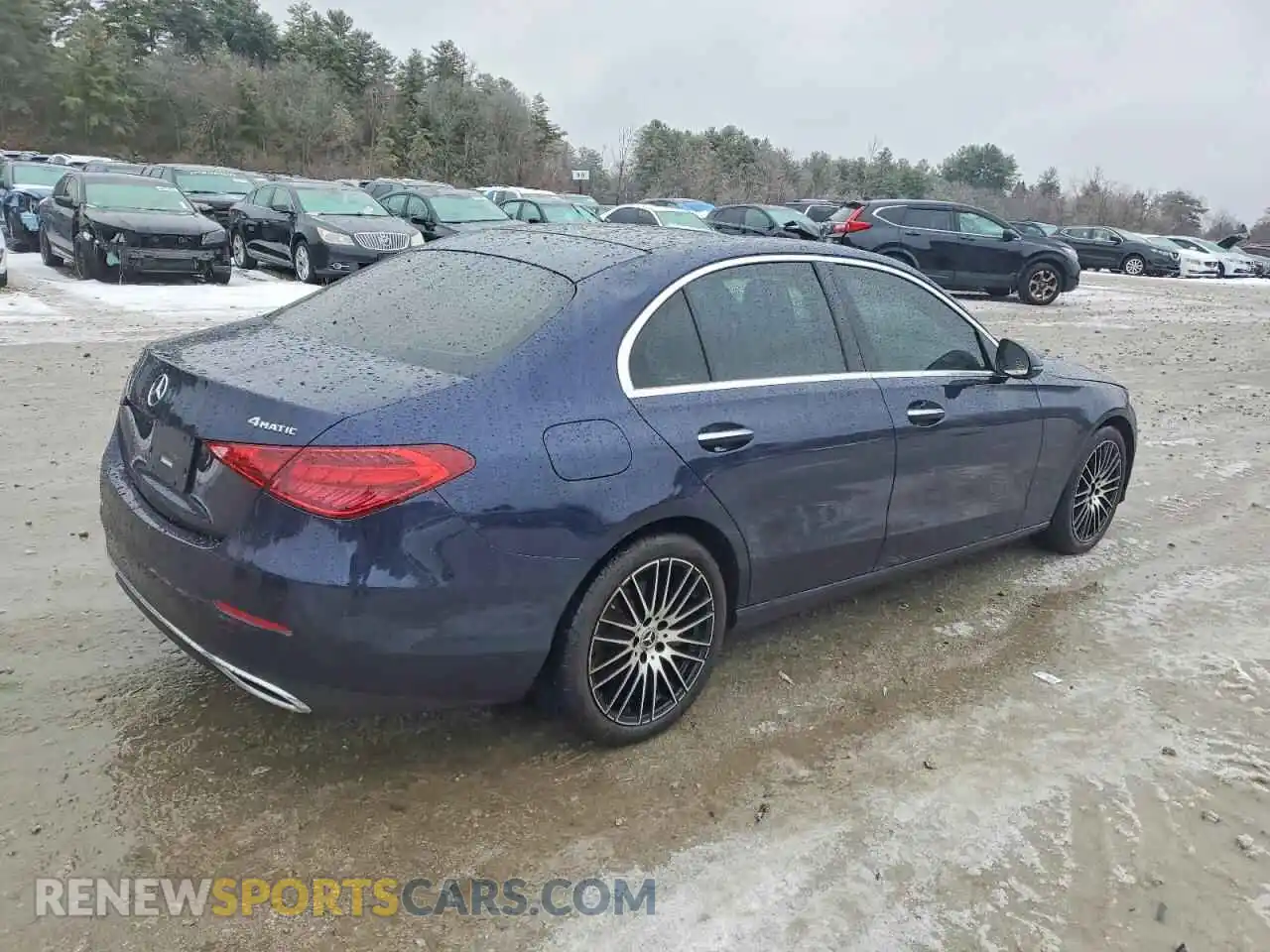 3 Photograph of a damaged car W1KAF4HB5PR092024 MERCEDES-BENZ C-CLASS 2023