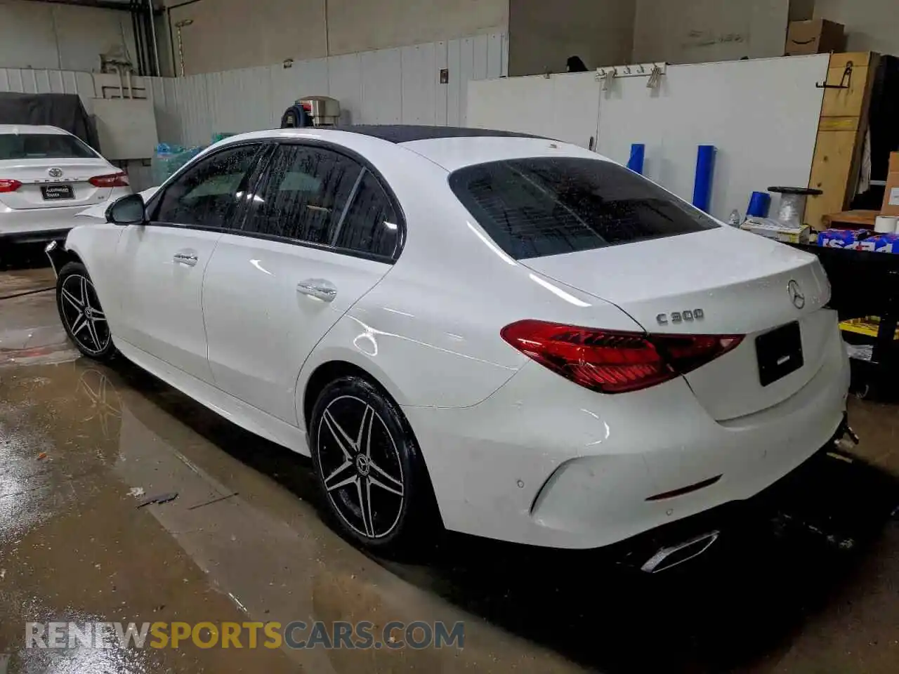 2 Photograph of a damaged car W1KAF4HB5PR107637 MERCEDES-BENZ C-CLASS 2023
