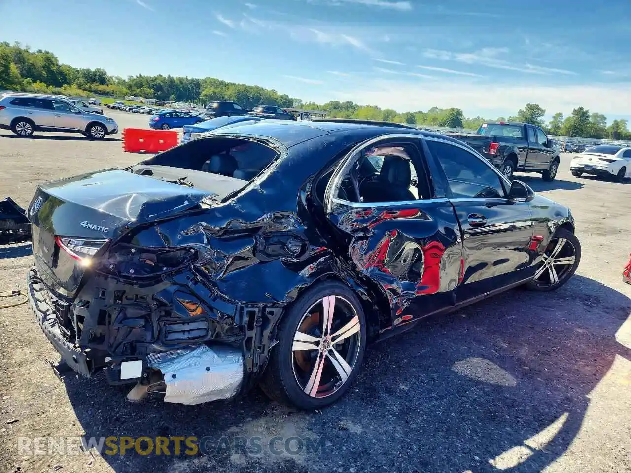 3 Photograph of a damaged car W1KAF4HB6PR079735 MERCEDES-BENZ C-CLASS 2023