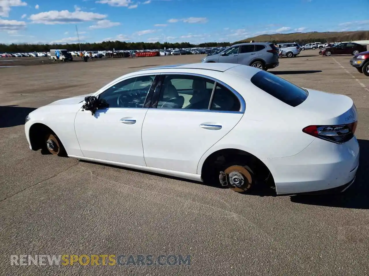 2 Photograph of a damaged car W1KAF4HB6PR097720 MERCEDES-BENZ C-CLASS 2023