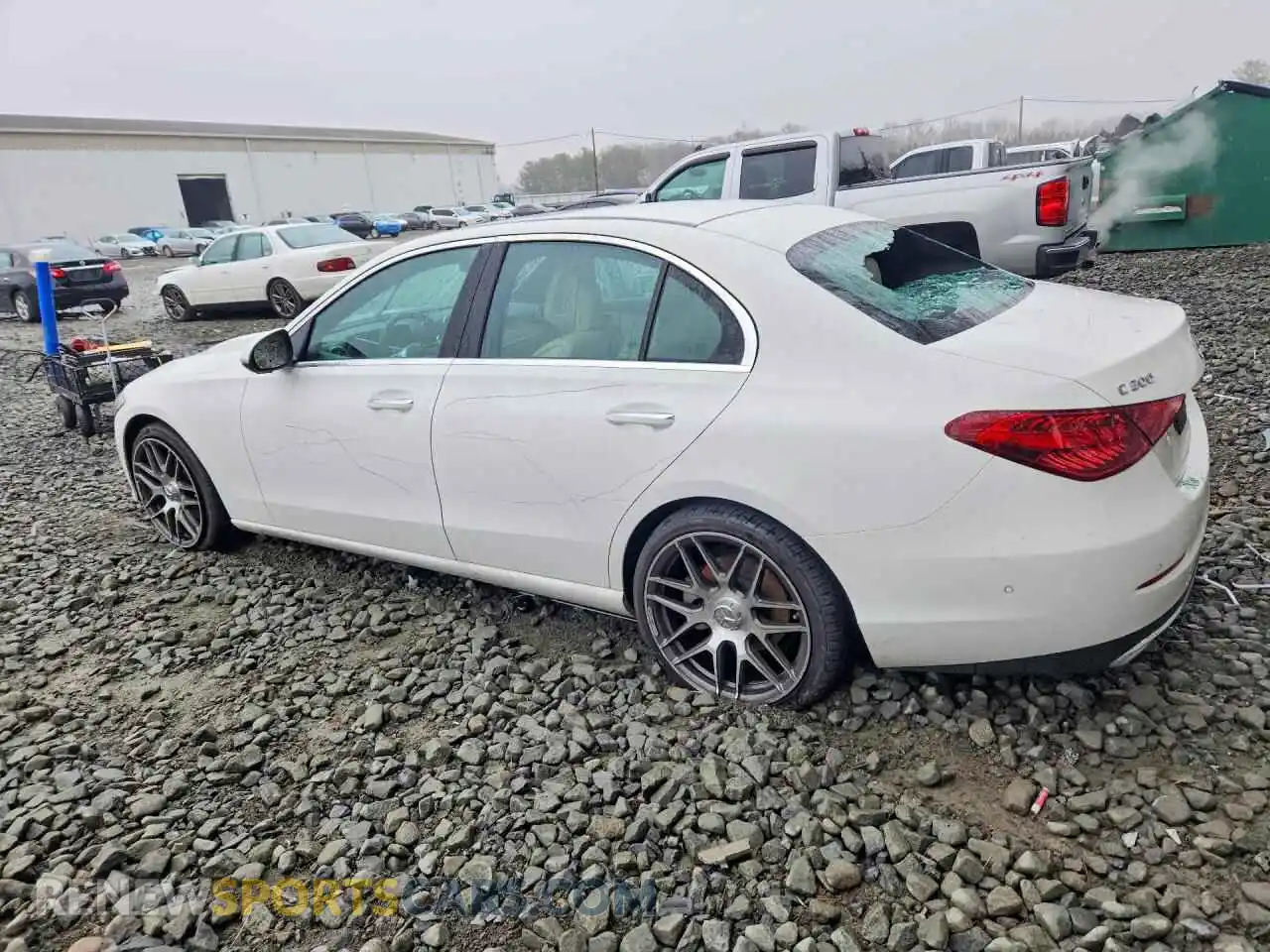2 Photograph of a damaged car W1KAF4HB6PR141585 MERCEDES-BENZ C-CLASS 2023