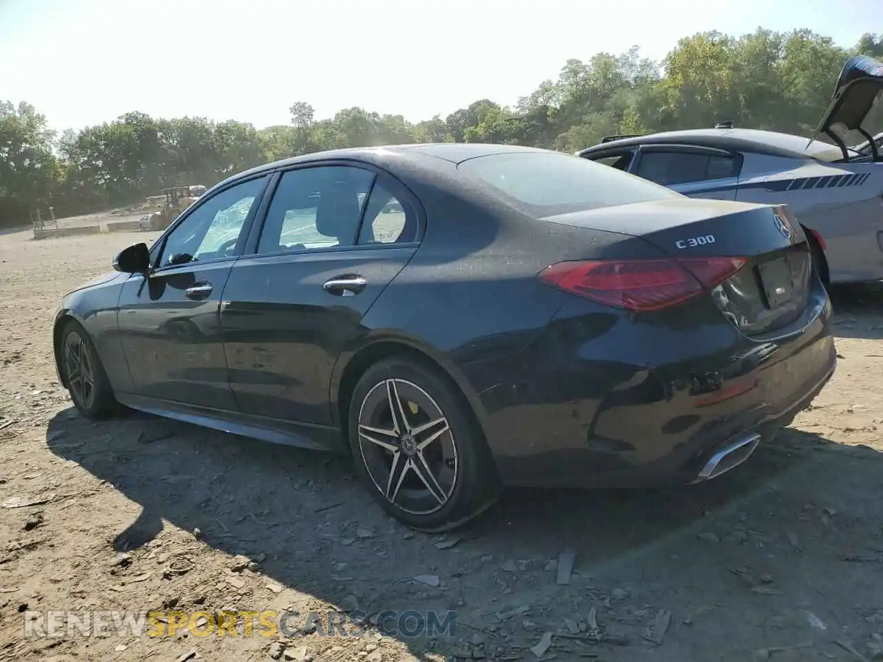 2 Photograph of a damaged car W1KAF4HB6PR143126 MERCEDES-BENZ C-CLASS 2023