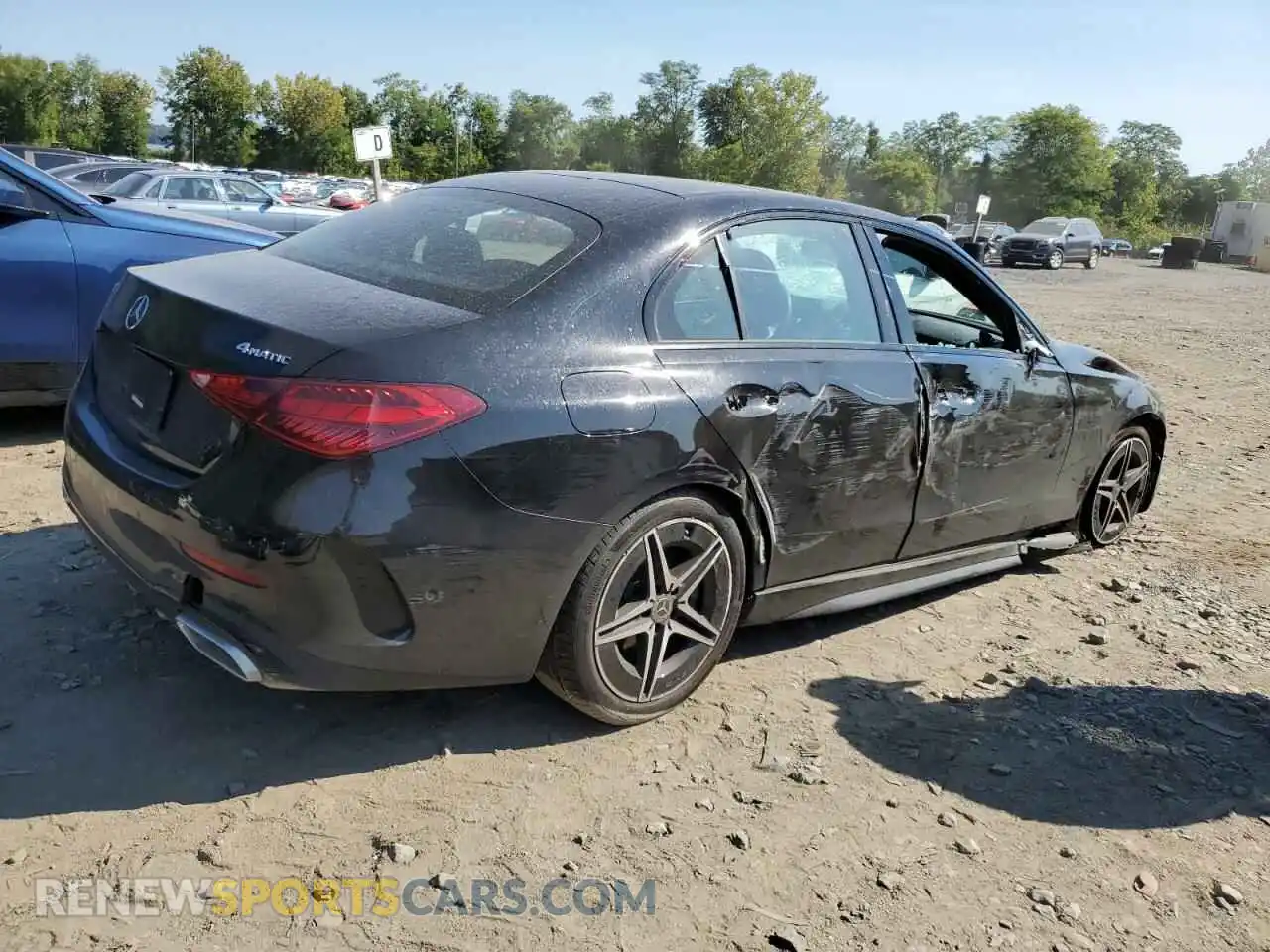 3 Photograph of a damaged car W1KAF4HB6PR143126 MERCEDES-BENZ C-CLASS 2023