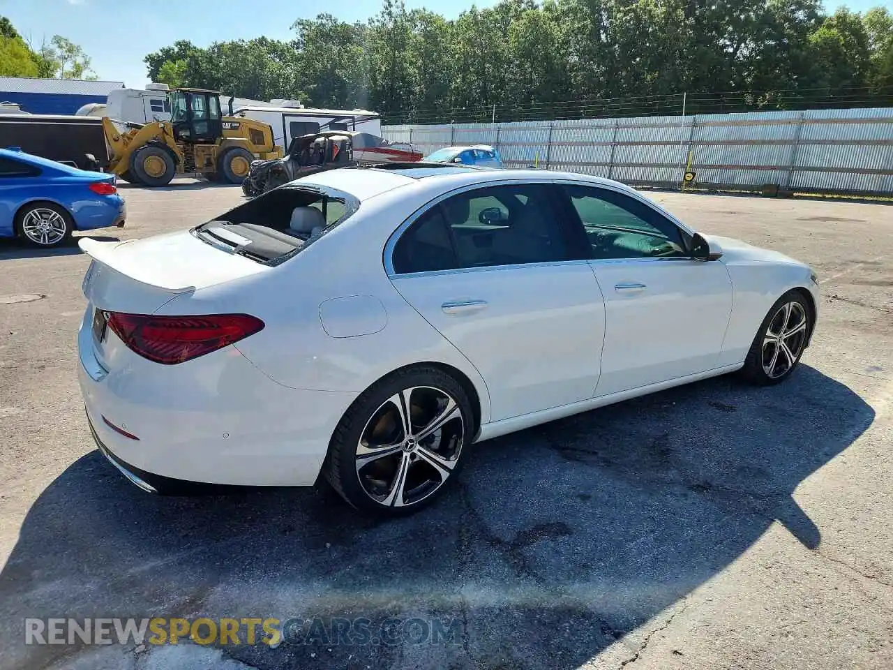 3 Photograph of a damaged car W1KAF4HB7PR086788 MERCEDES-BENZ C-CLASS 2023