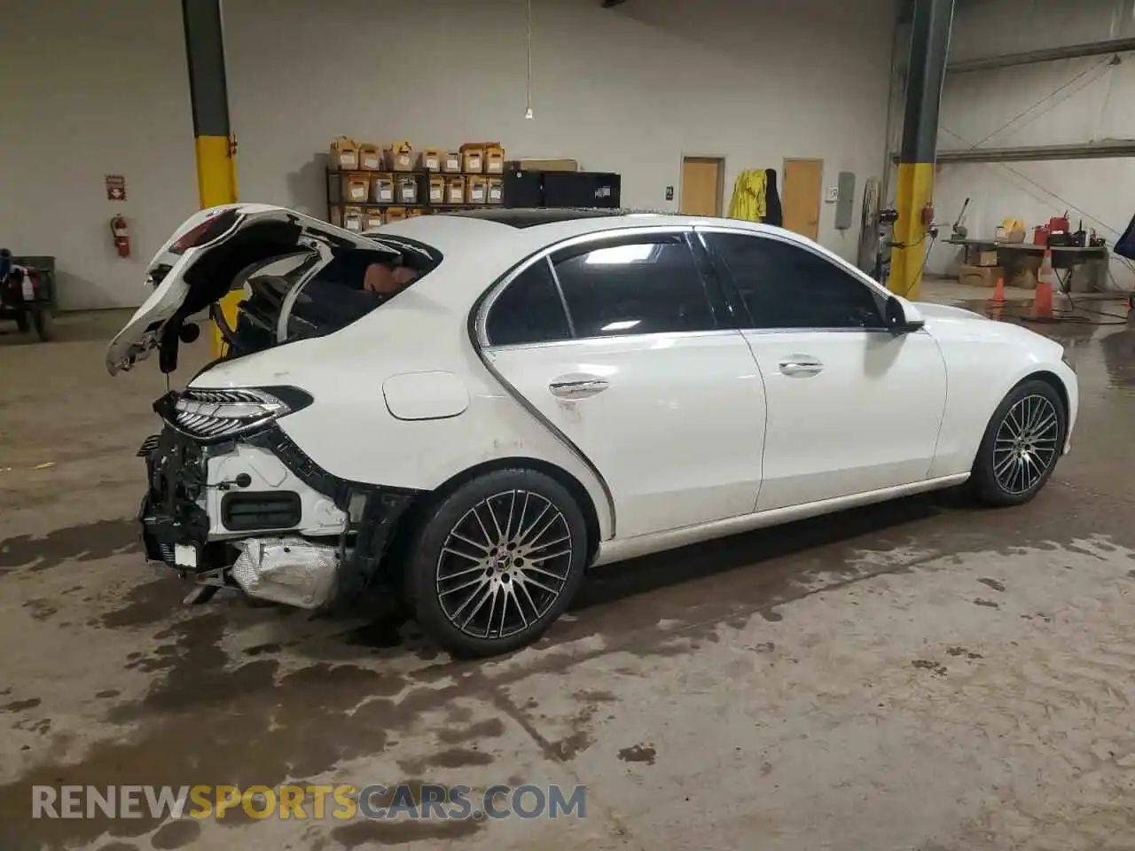 3 Photograph of a damaged car W1KAF4HB7PR138792 MERCEDES-BENZ C-CLASS 2023