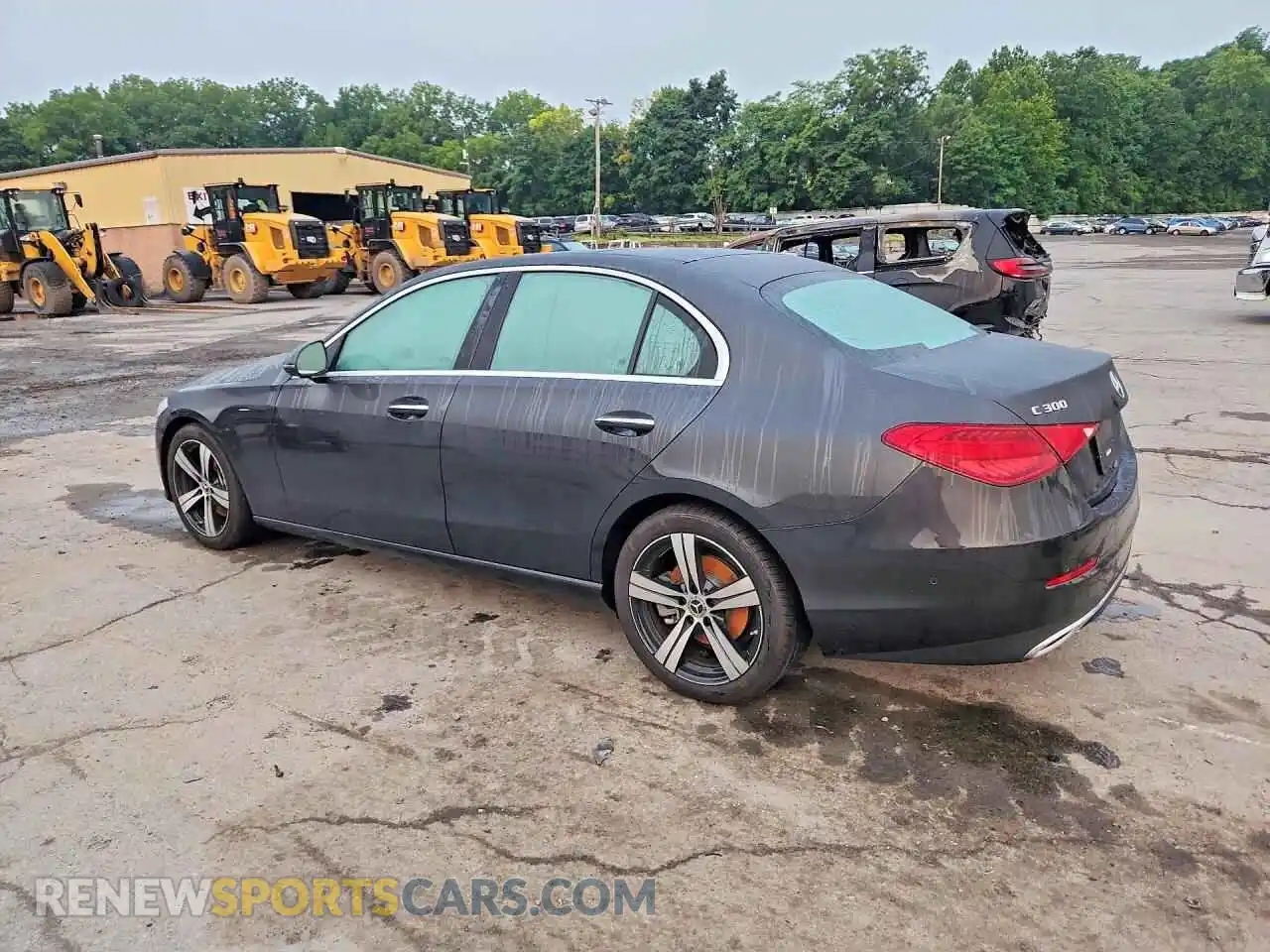 2 Photograph of a damaged car W1KAF4HB7PR138808 MERCEDES-BENZ C-CLASS 2023