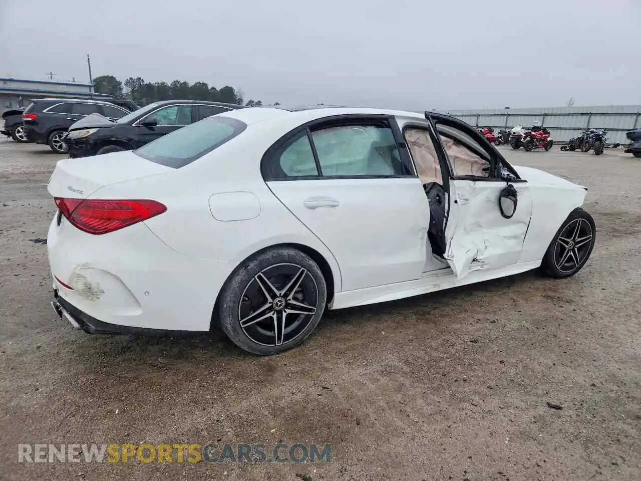 3 Photograph of a damaged car W1KAF4HB7PR147735 MERCEDES-BENZ C-CLASS 2023