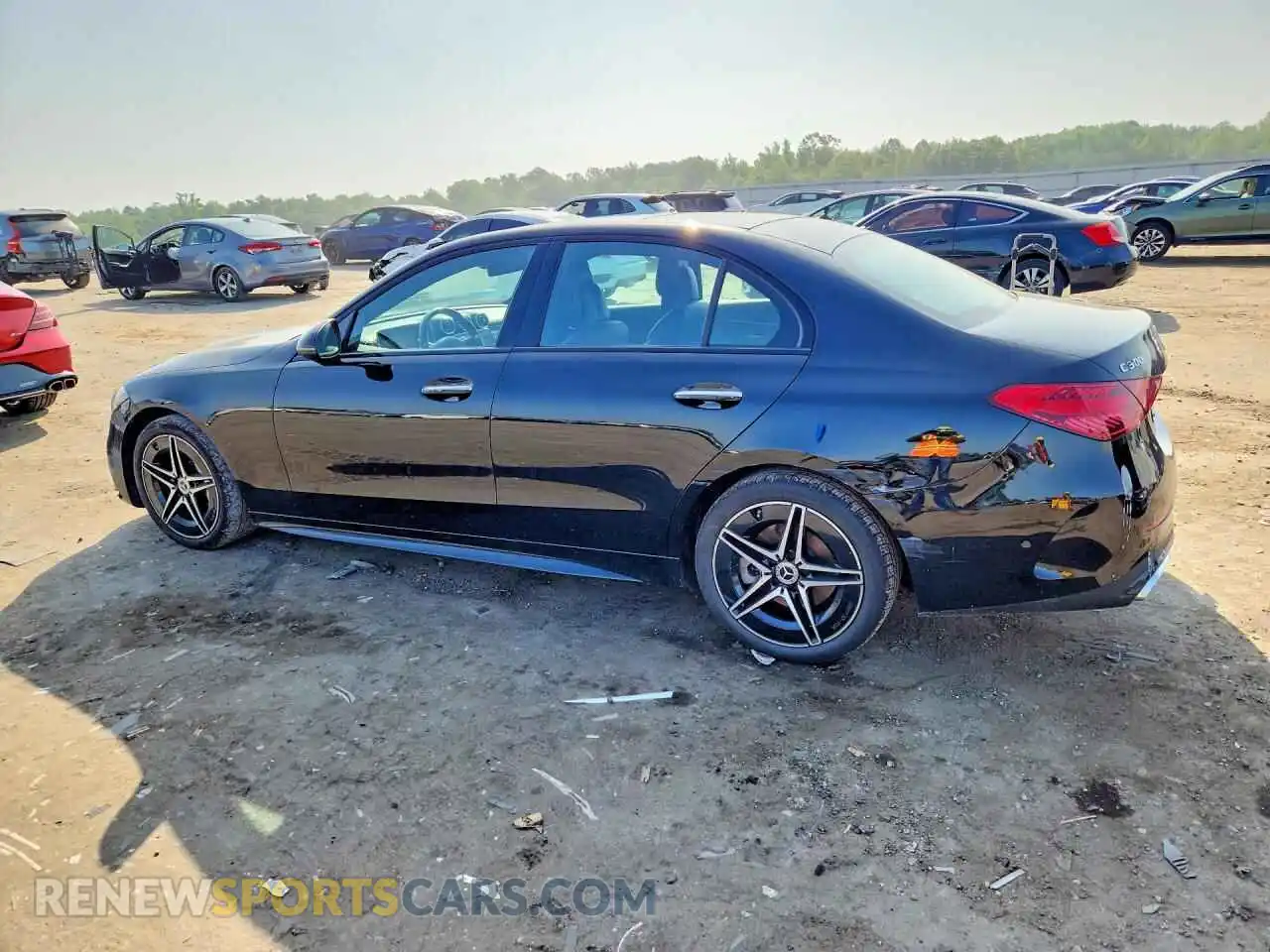 2 Photograph of a damaged car W1KAF4HB7PR153342 MERCEDES-BENZ C-CLASS 2023
