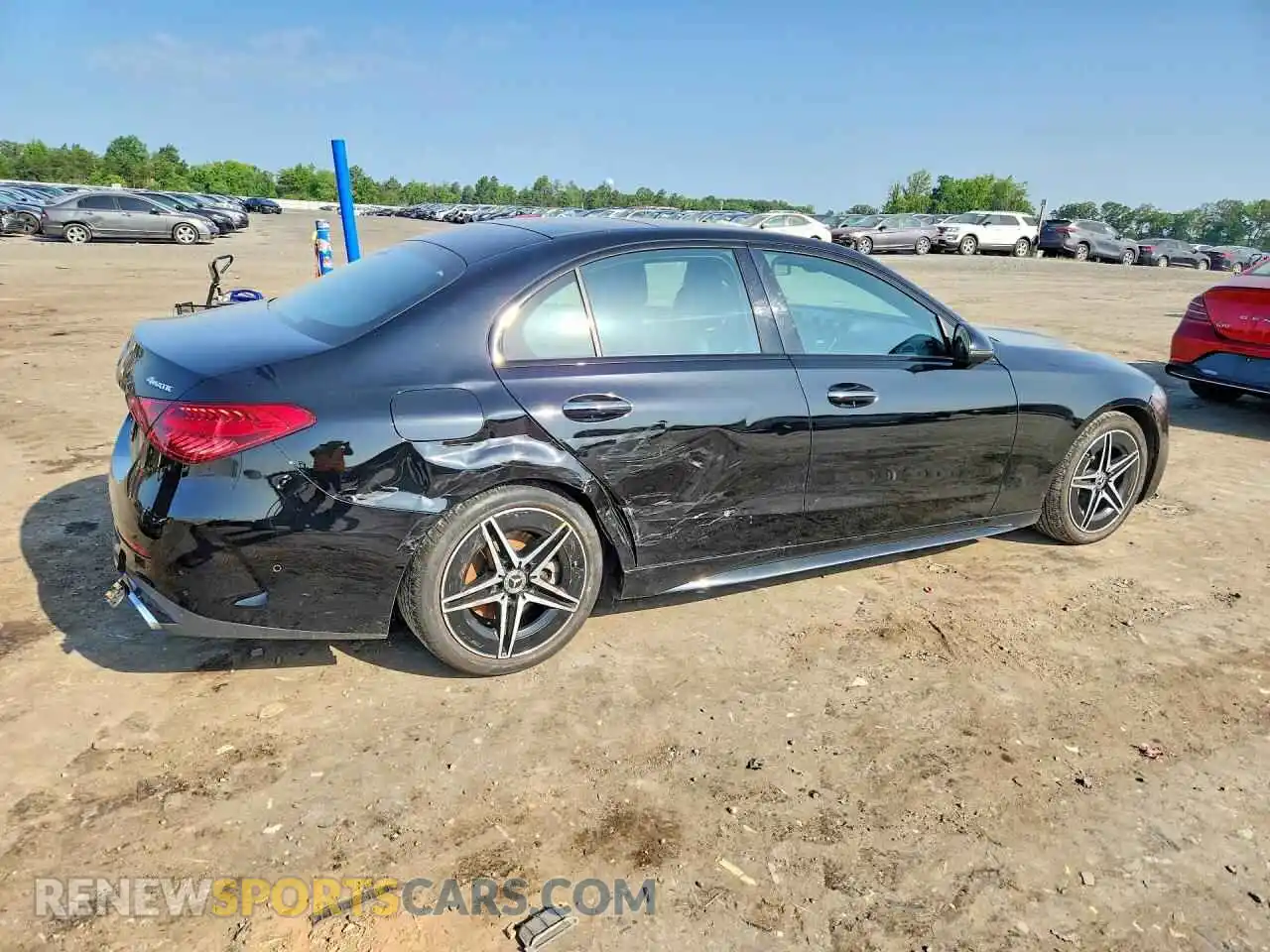 3 Photograph of a damaged car W1KAF4HB7PR153342 MERCEDES-BENZ C-CLASS 2023