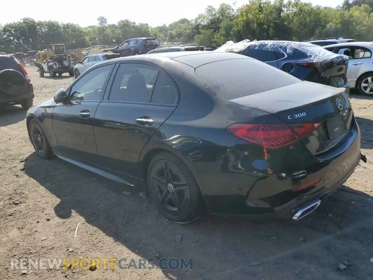 2 Photograph of a damaged car W1KAF4HB8PR073838 MERCEDES-BENZ C-CLASS 2023