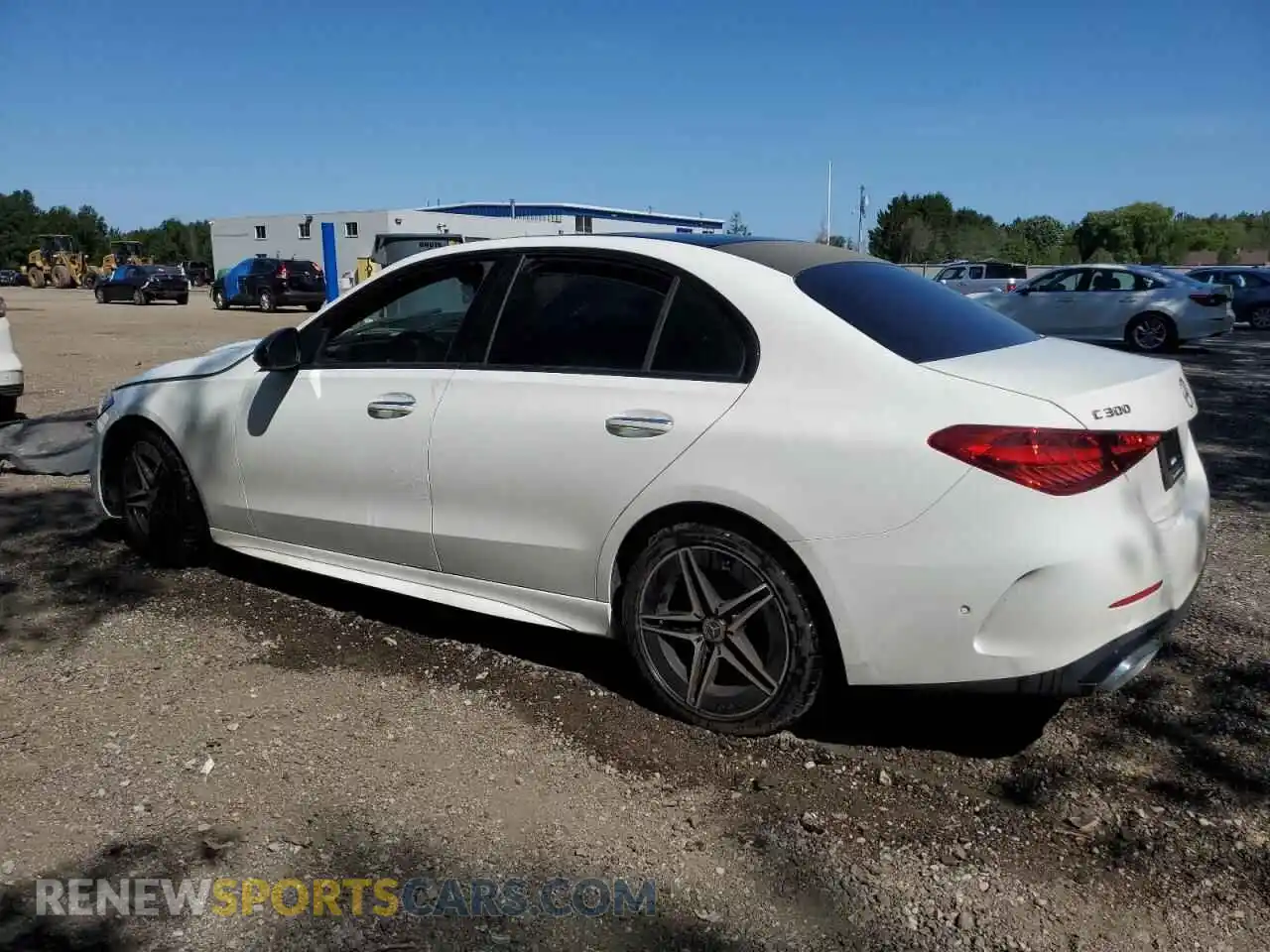 2 Photograph of a damaged car W1KAF4HB8PR074679 MERCEDES-BENZ C-CLASS 2023