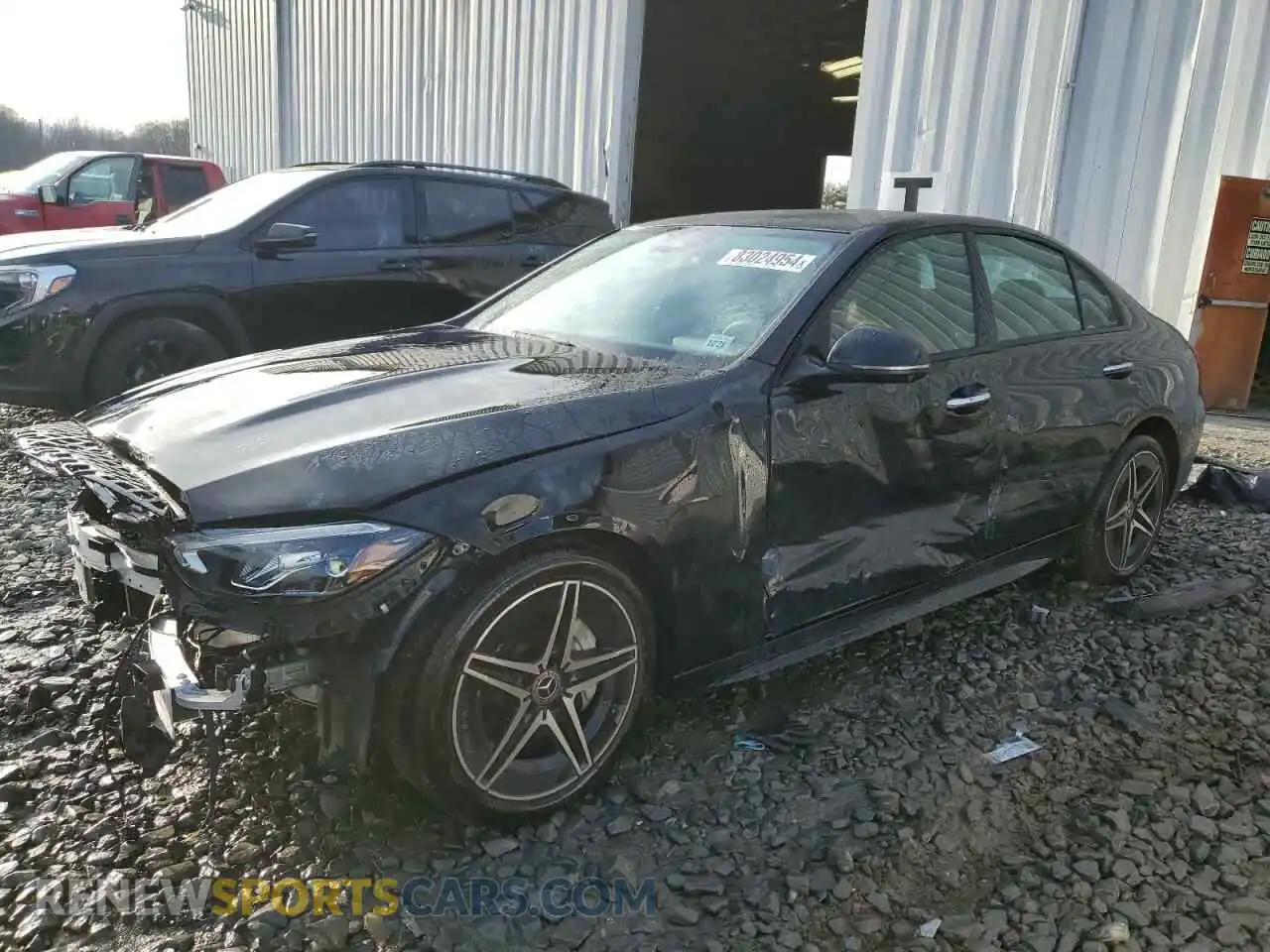 1 Photograph of a damaged car W1KAF4HB8PR154239 MERCEDES-BENZ C-CLASS 2023