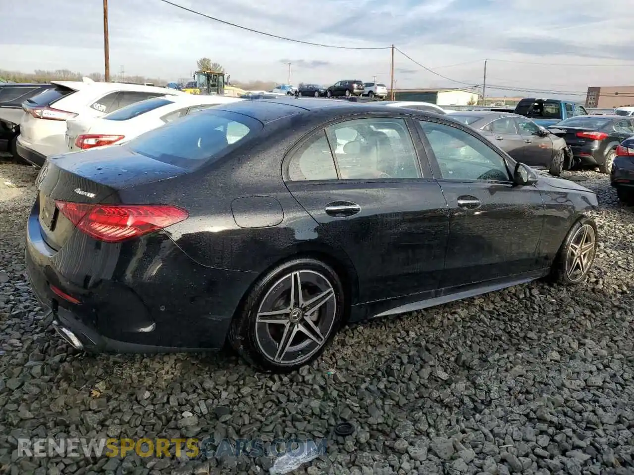 3 Photograph of a damaged car W1KAF4HB8PR154239 MERCEDES-BENZ C-CLASS 2023