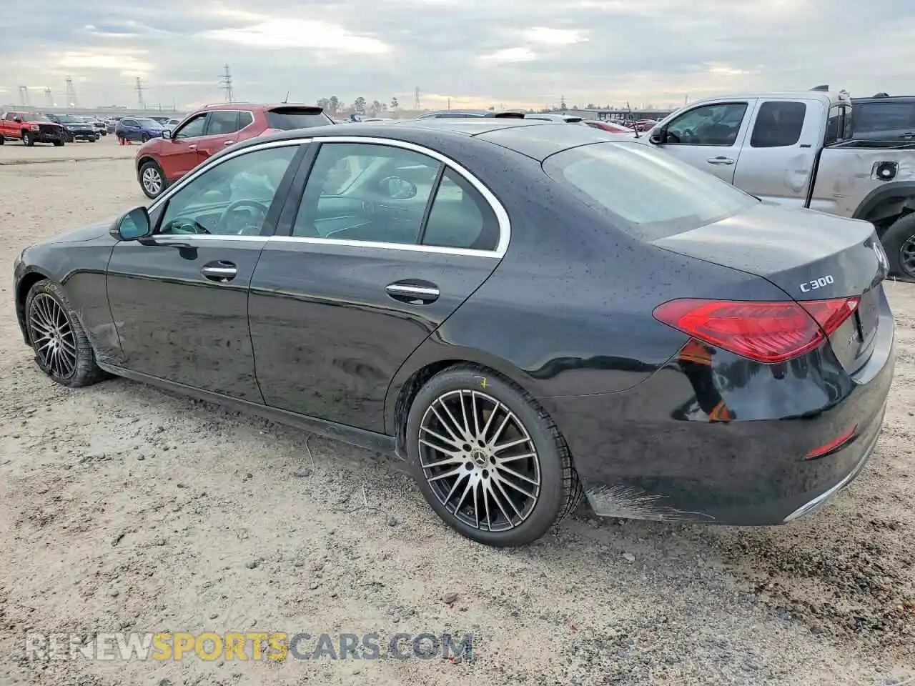 2 Photograph of a damaged car W1KAF4HBXPR086185 MERCEDES-BENZ C-CLASS 2023