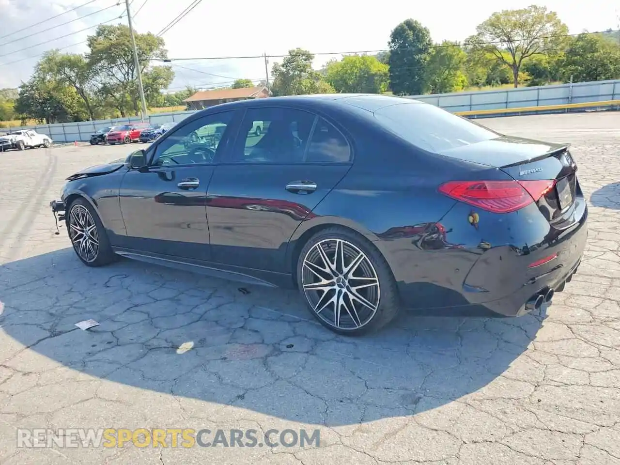 2 Photograph of a damaged car W1KAF8HB0PR104183 MERCEDES-BENZ C-CLASS 2023