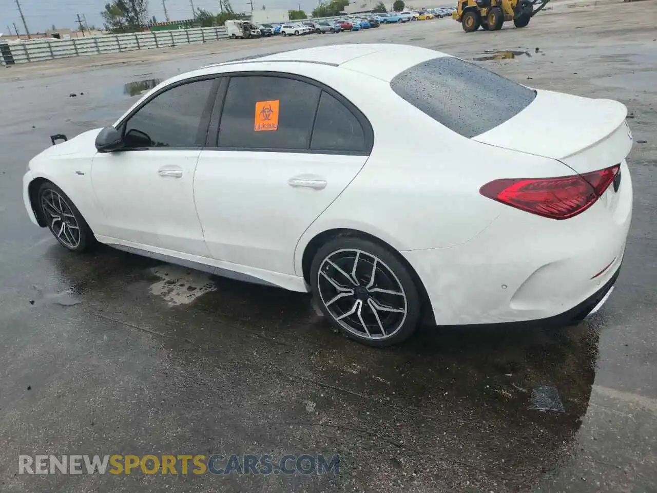 2 Photograph of a damaged car W1KAF8HB2PR099424 MERCEDES-BENZ C-CLASS 2023