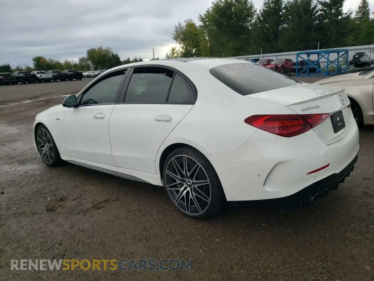 2 Photograph of a damaged car W1KAF8HB6PR097286 MERCEDES-BENZ C-CLASS 2023