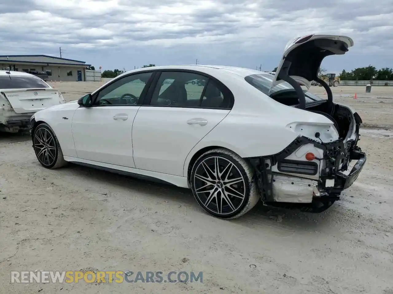 2 Photograph of a damaged car W1KAF8HB7PR122907 MERCEDES-BENZ C-CLASS 2023