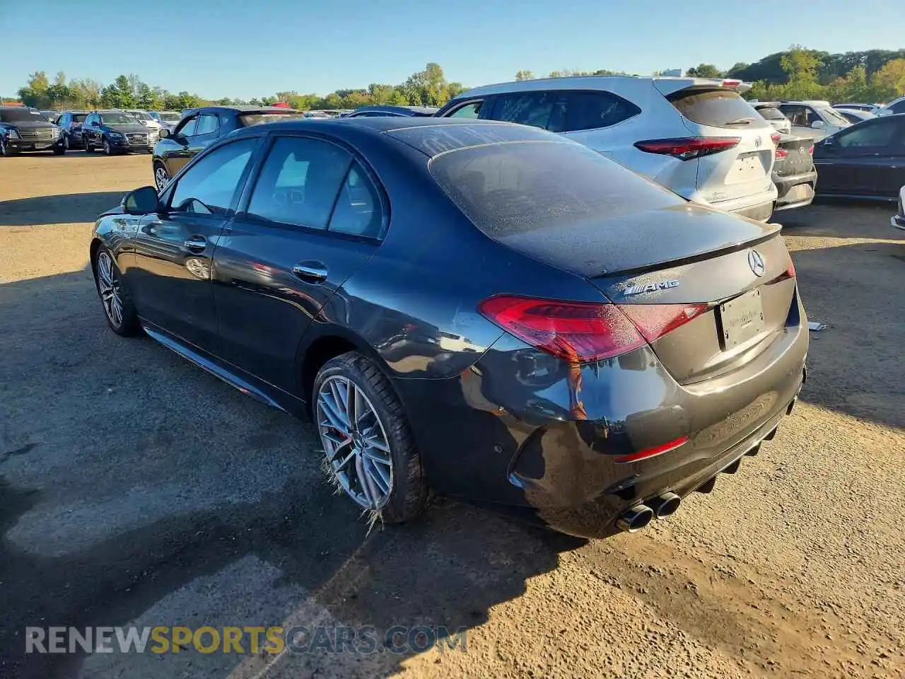 2 Photograph of a damaged car W1KAF8HB8PR105260 MERCEDES-BENZ C-CLASS 2023