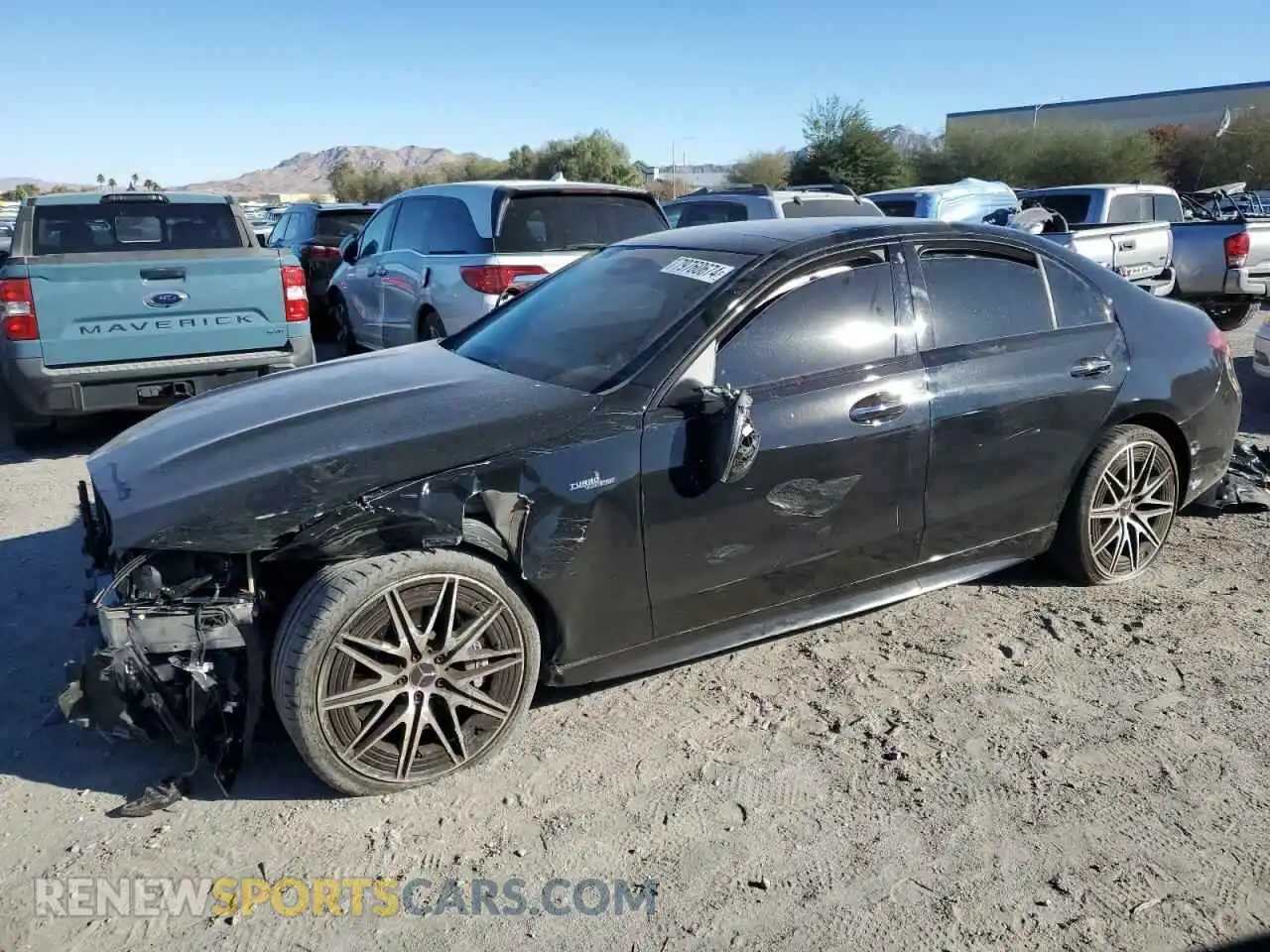 1 Photograph of a damaged car W1KAF8HB9PR099209 MERCEDES-BENZ C-CLASS 2023