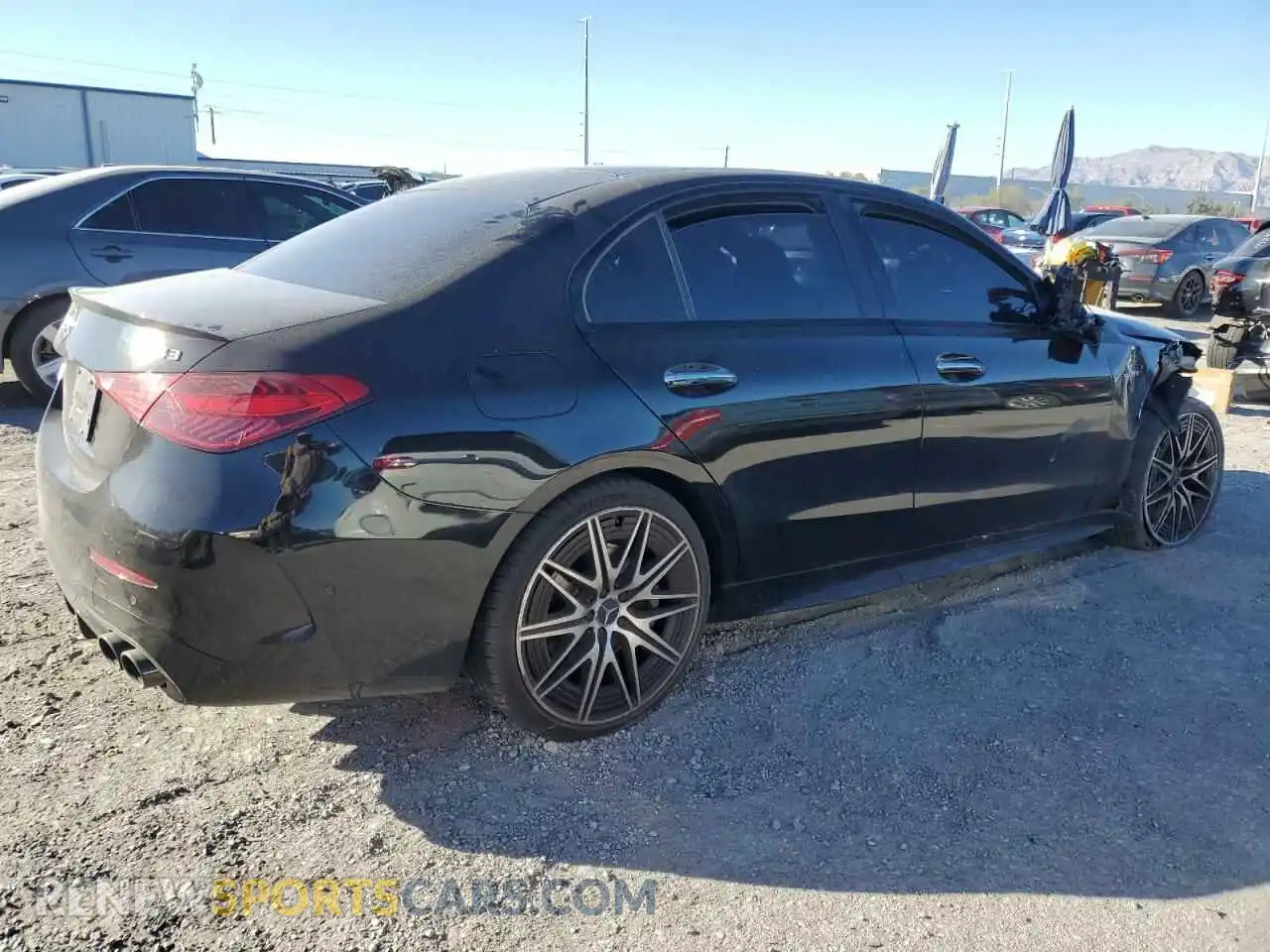 3 Photograph of a damaged car W1KAF8HB9PR099209 MERCEDES-BENZ C-CLASS 2023