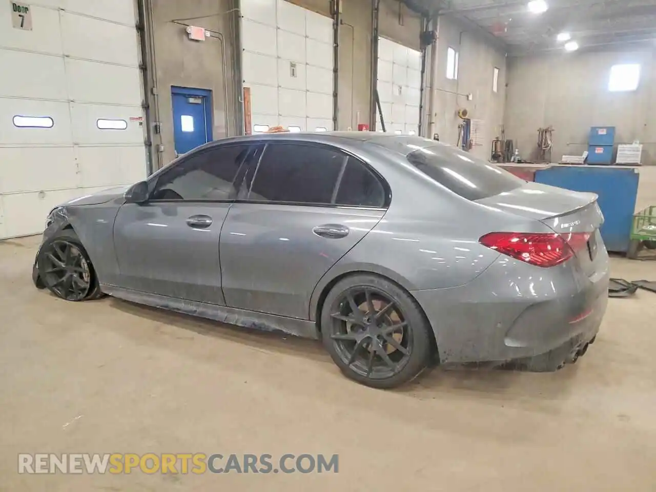 2 Photograph of a damaged car W1KAF8HB9PR100004 MERCEDES-BENZ C-CLASS 2023