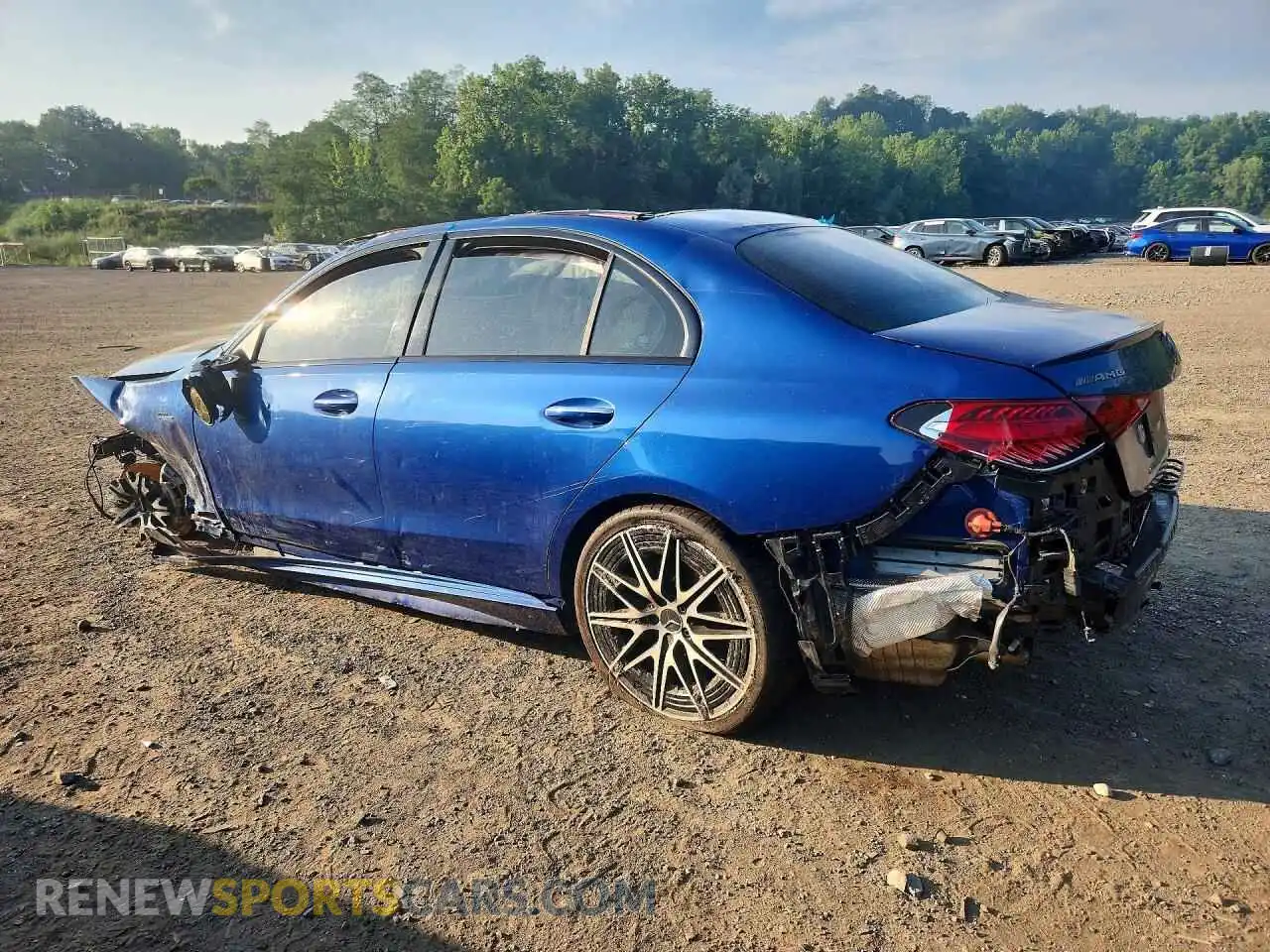 2 Фотография поврежденного автомобиля W1KAF8HBXPR108032 MERCEDES-BENZ C-CLASS 2023