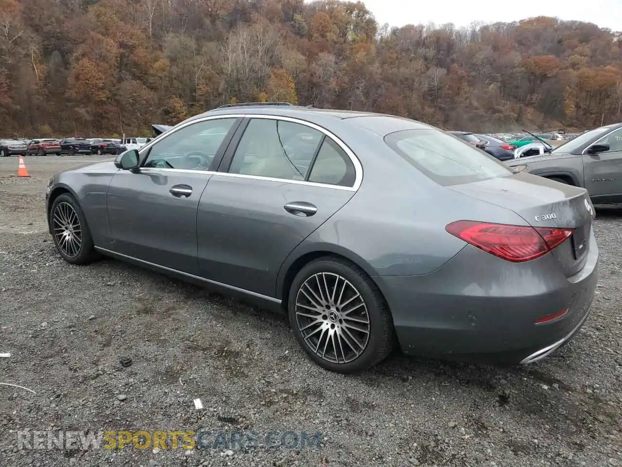 2 Photograph of a damaged car W1KAF4HB5SR280910 MERCEDES-BENZ C-CLASS 2025