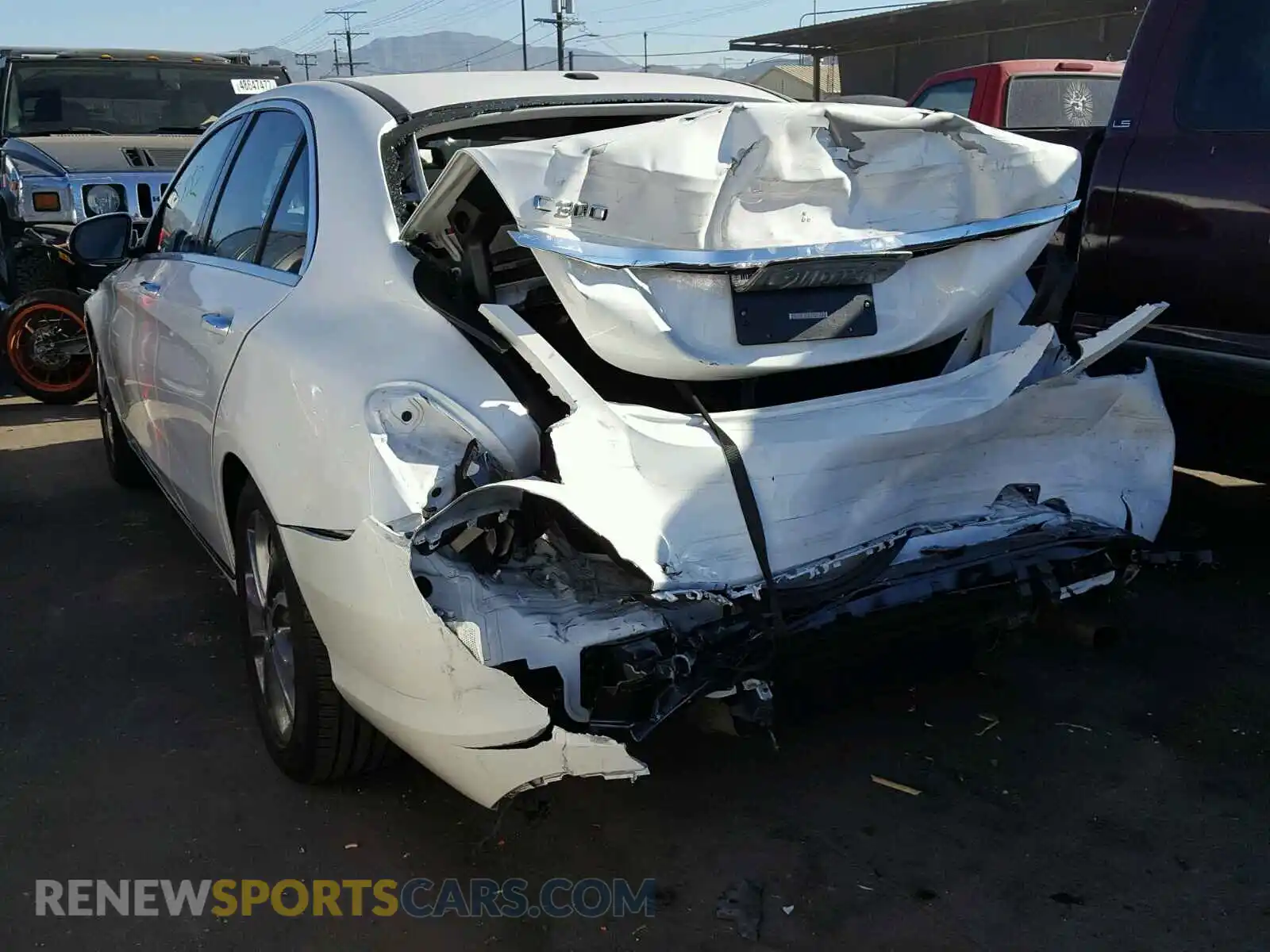 3 Photograph of a damaged car 55SWF4JB2GU158074 MERCEDES-BENZ C300 2016