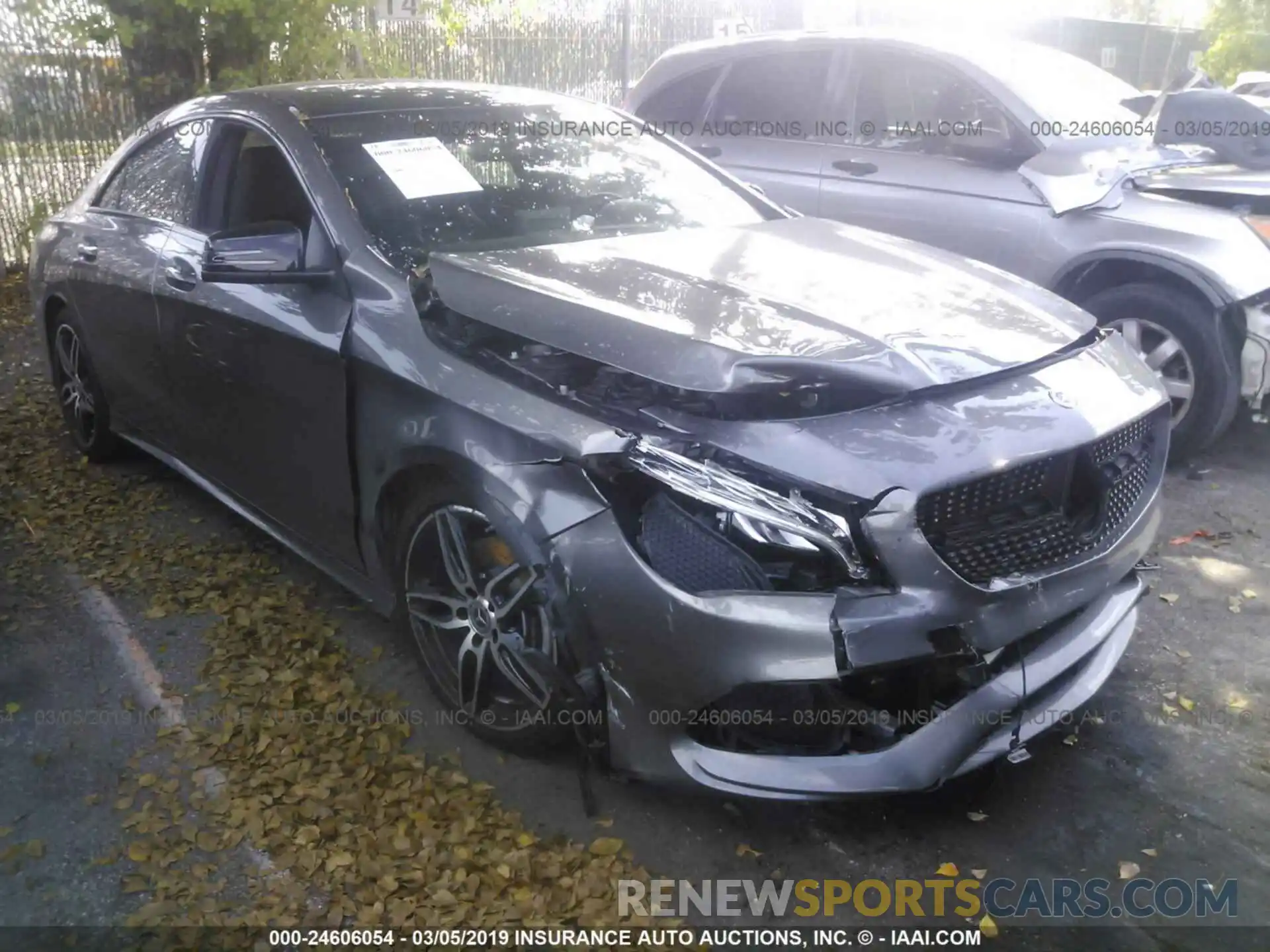 1 Photograph of a damaged car WDDSJ4EB3KN704017 MERCEDES-BENZ CLA 2019