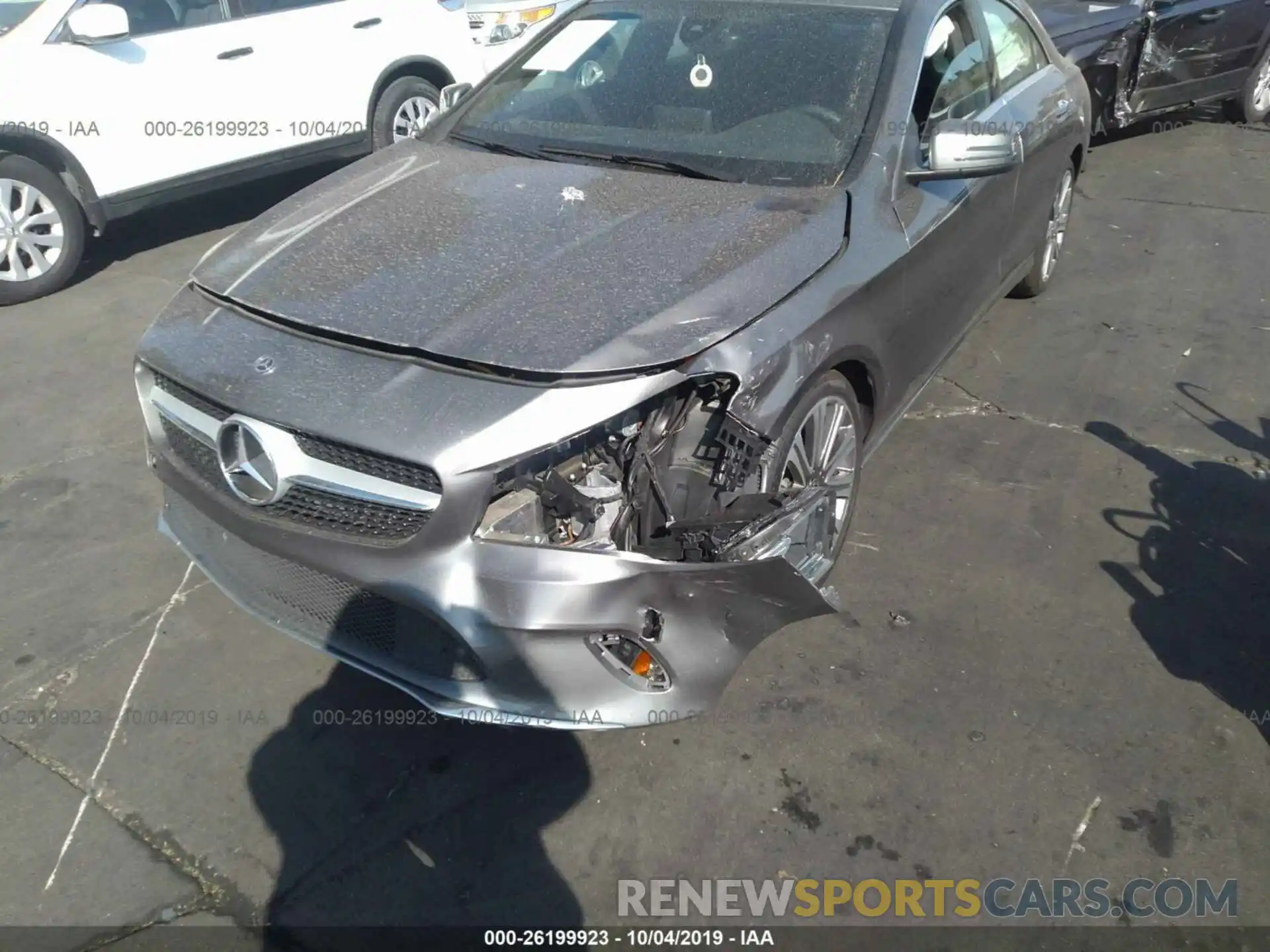 6 Photograph of a damaged car WDDSJ4EB7KN776144 MERCEDES-BENZ CLA 2019