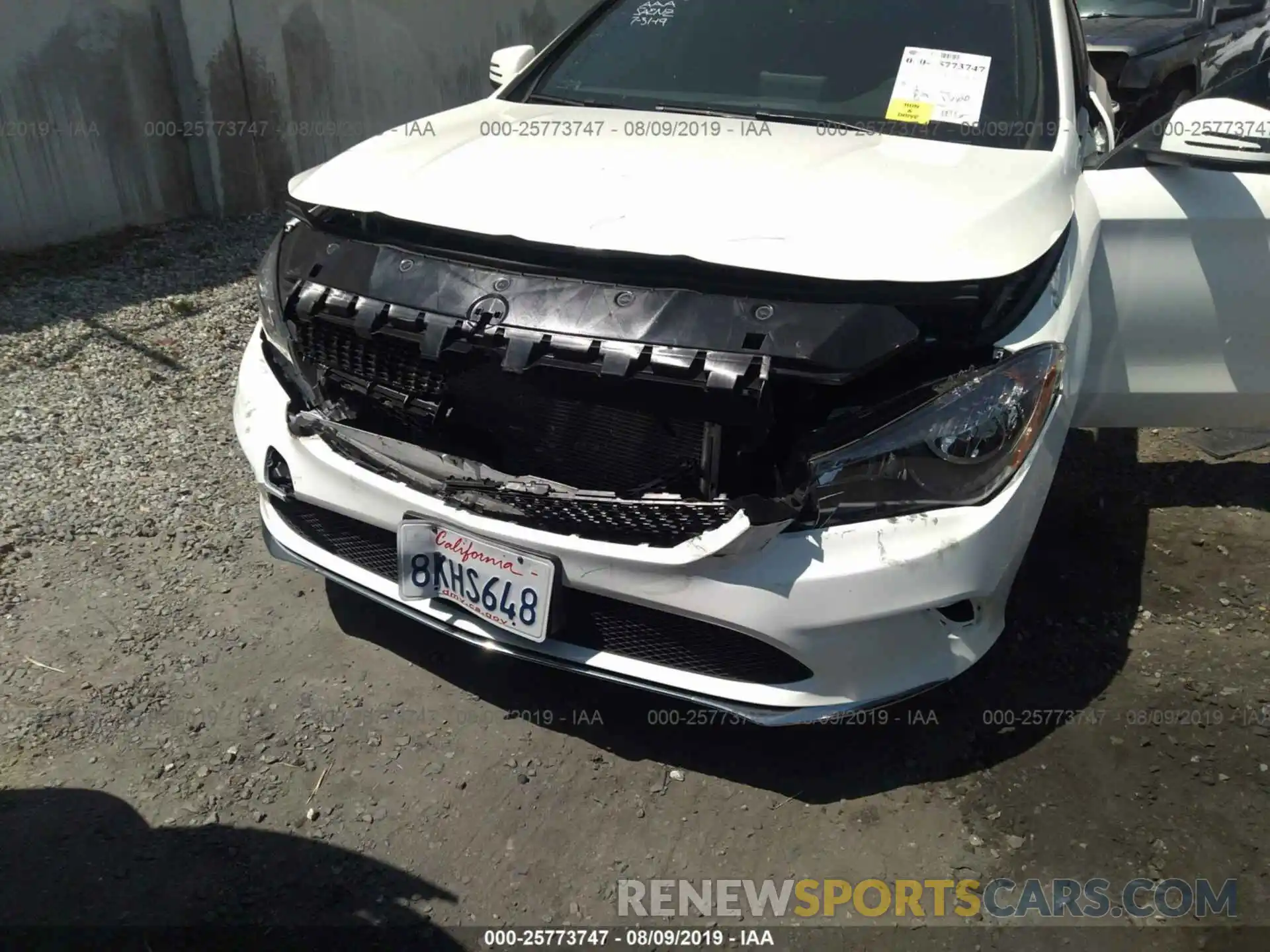 6 Photograph of a damaged car WDDSJ4EBXKN769186 MERCEDES-BENZ CLA 2019
