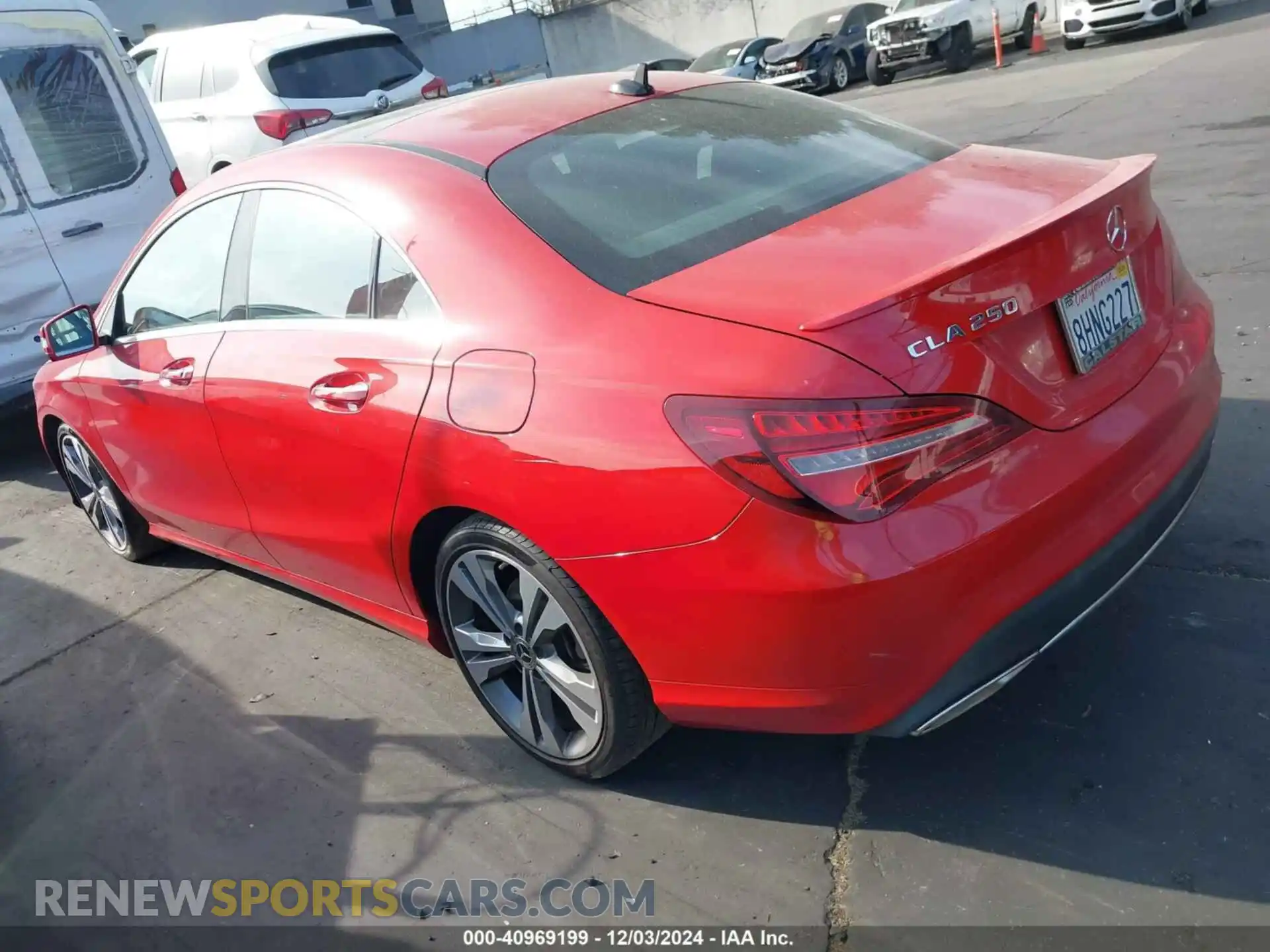3 Photograph of a damaged car WDDSJ4EB5KN714340 MERCEDES-BENZ CLA 250 2019