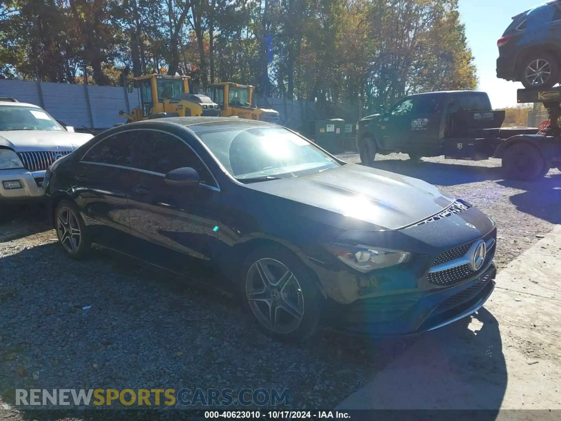 1 Photograph of a damaged car W1K5J4HB9LN106377 MERCEDES-BENZ CLA 250 2020