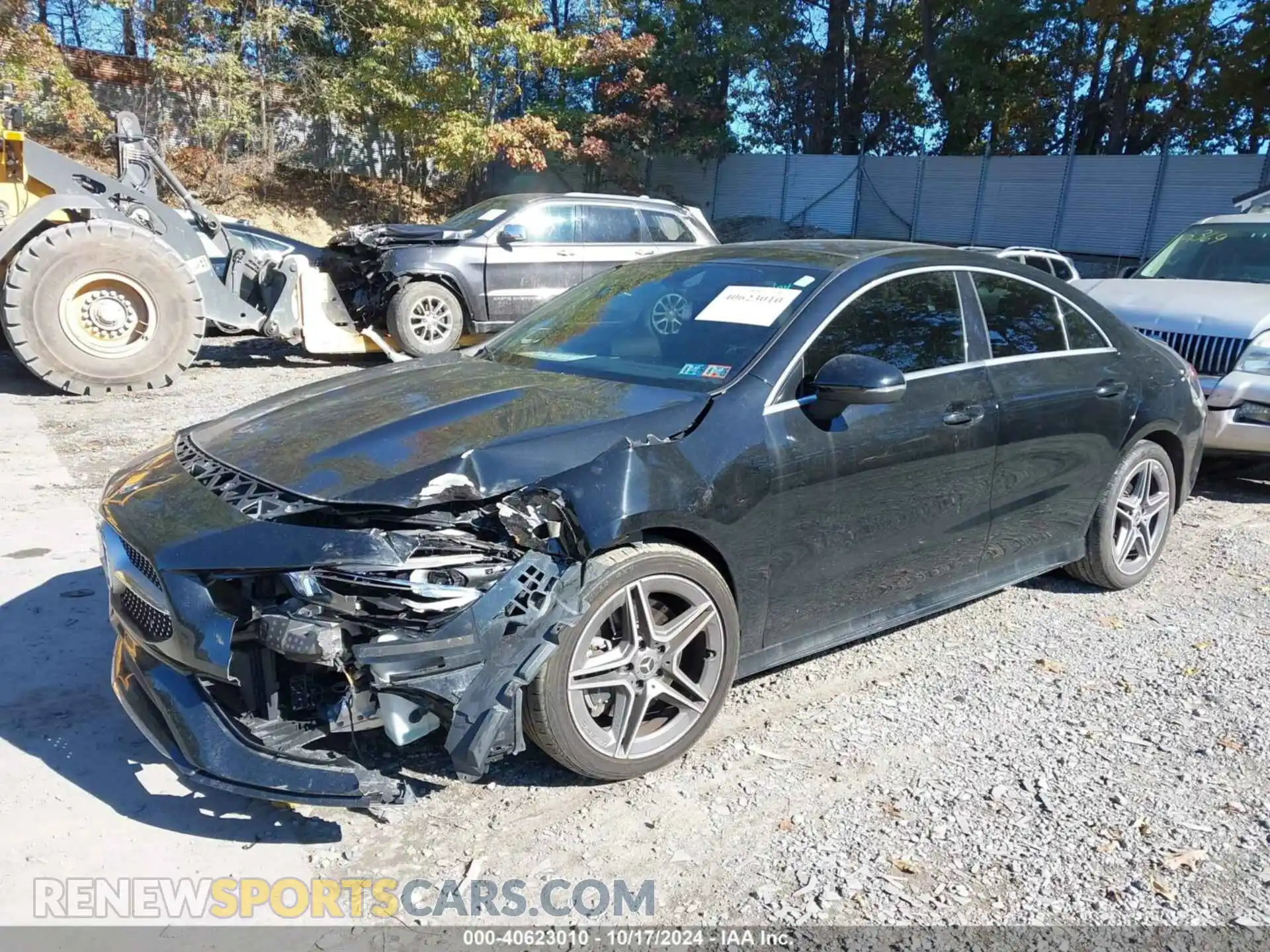 2 Photograph of a damaged car W1K5J4HB9LN106377 MERCEDES-BENZ CLA 250 2020