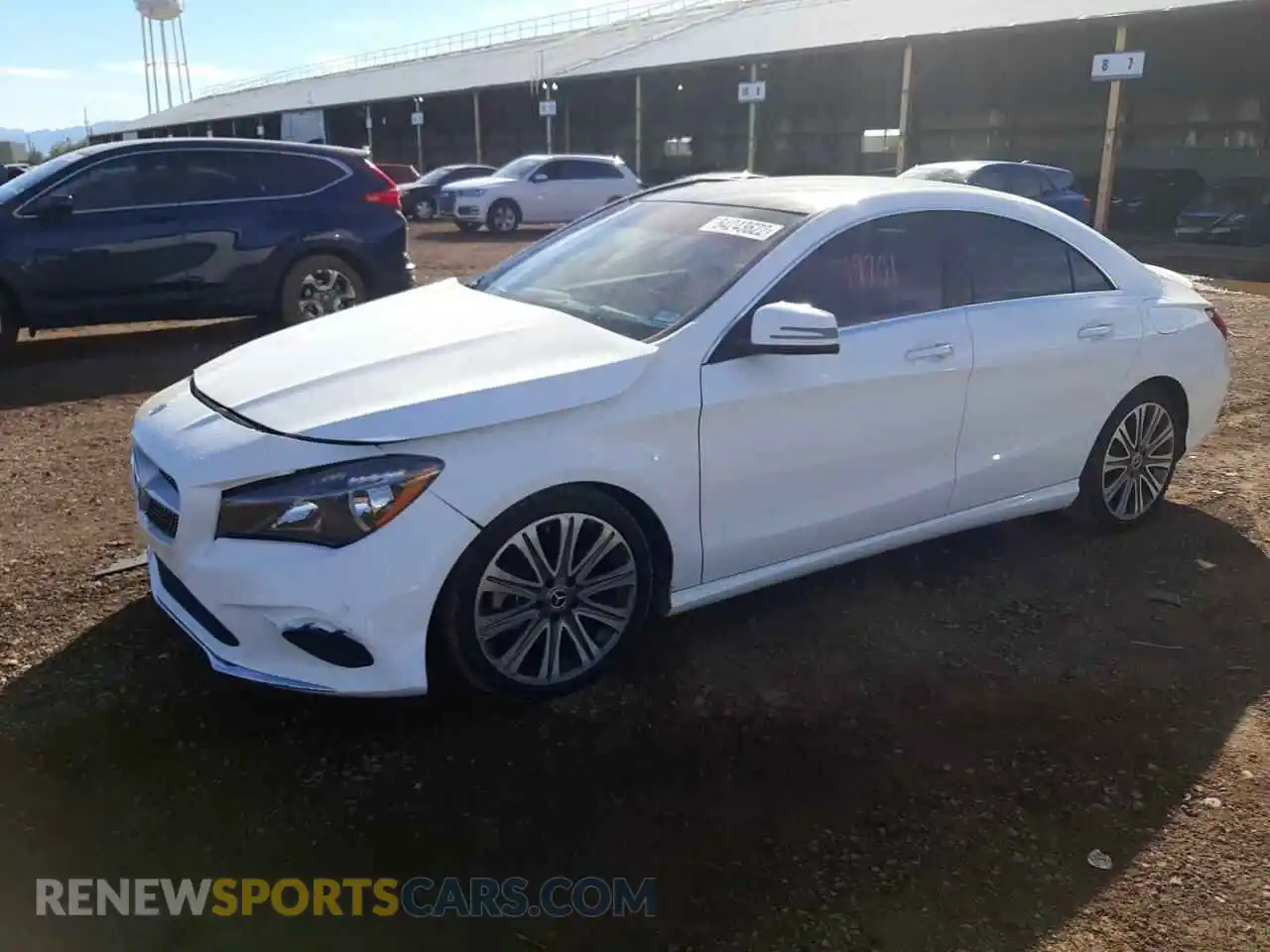2 Photograph of a damaged car WDDSJ4EB1KN737372 MERCEDES-BENZ CLA-CLASS 2019