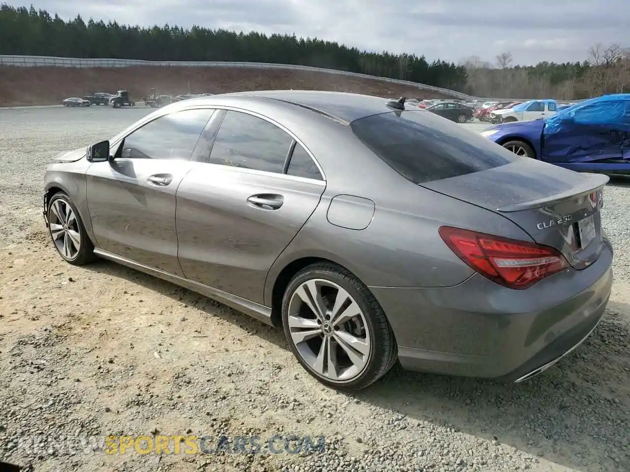 2 Photograph of a damaged car WDDSJ4EB2KN776889 MERCEDES-BENZ CLA-CLASS 2019
