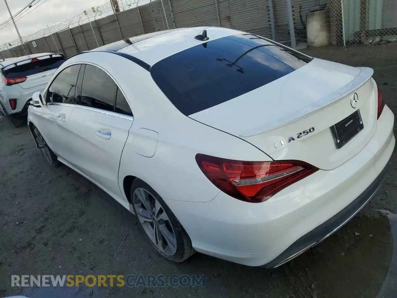 2 Photograph of a damaged car WDDSJ4EB6KN741966 MERCEDES-BENZ CLA-CLASS 2019
