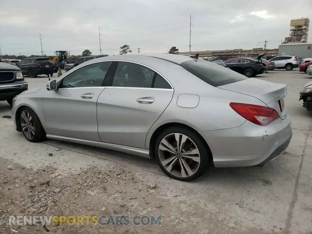 2 Photograph of a damaged car WDDSJ4EB8KN744643 MERCEDES-BENZ CLA-CLASS 2019