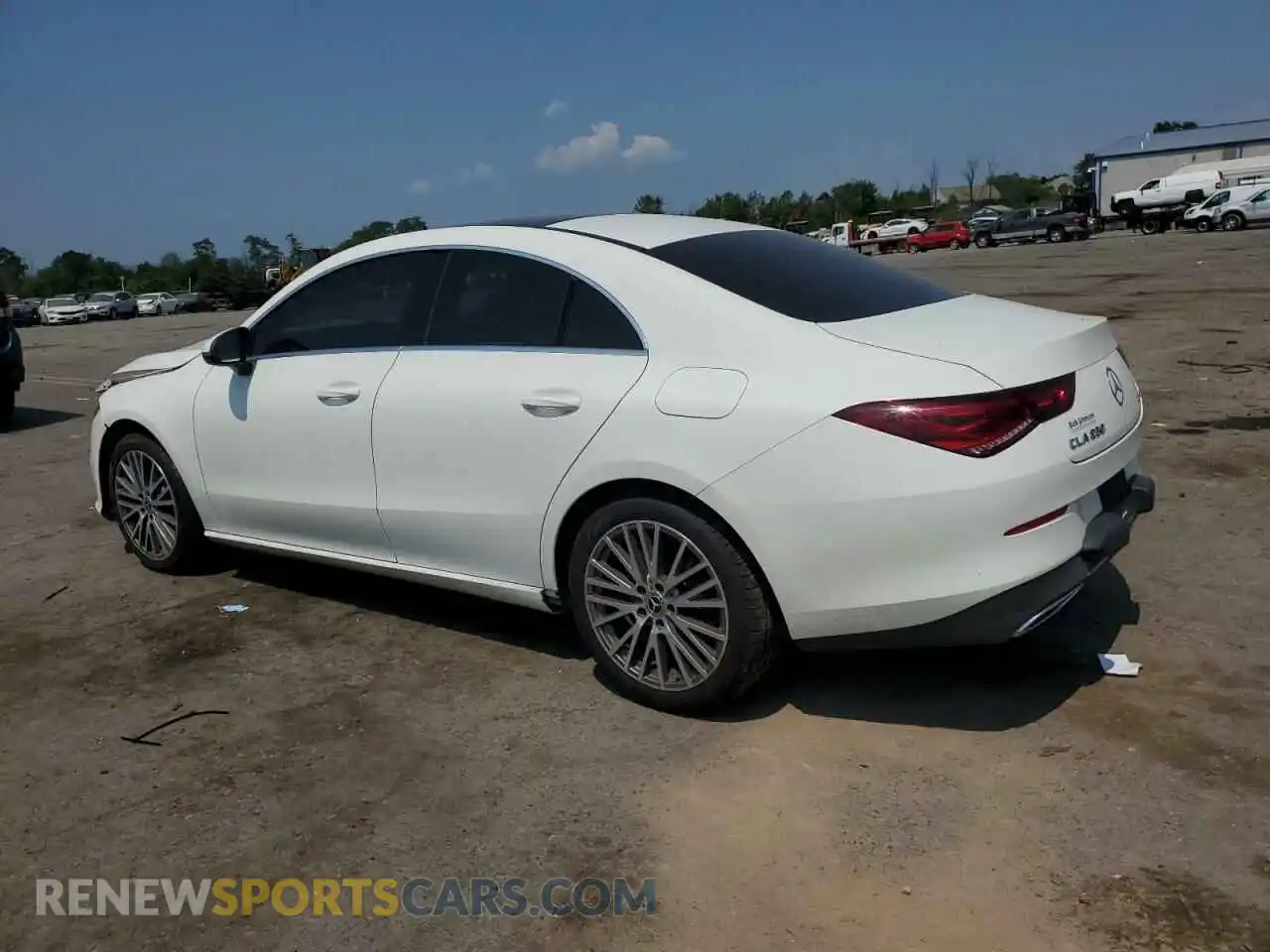 2 Photograph of a damaged car WDD5J4HB7LN060077 MERCEDES-BENZ CLA-CLASS 2020