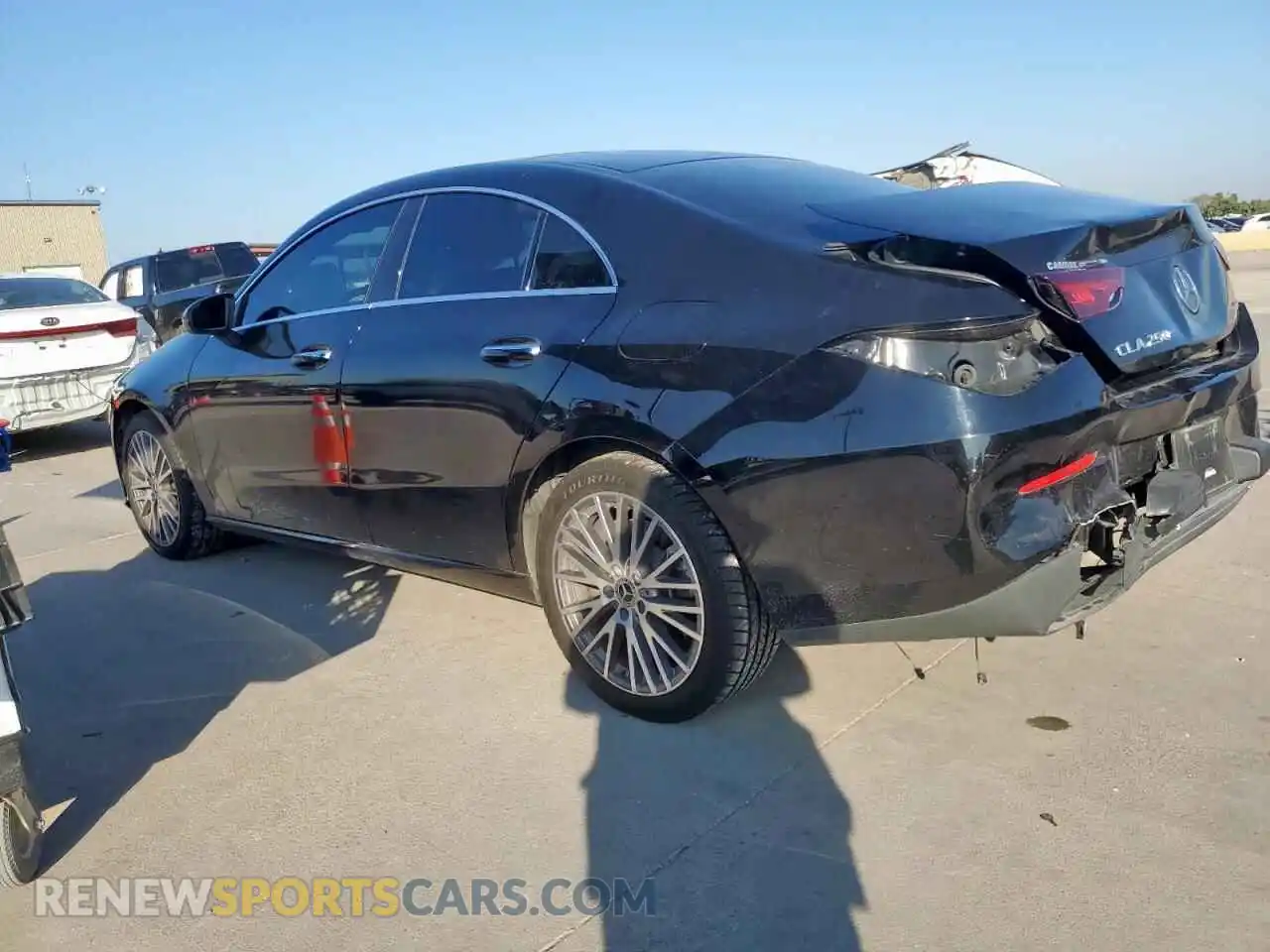 2 fotografías del automóvil dañado W1K5J4HB4MN171350 MERCEDES-BENZ CLA-CLASS 2021