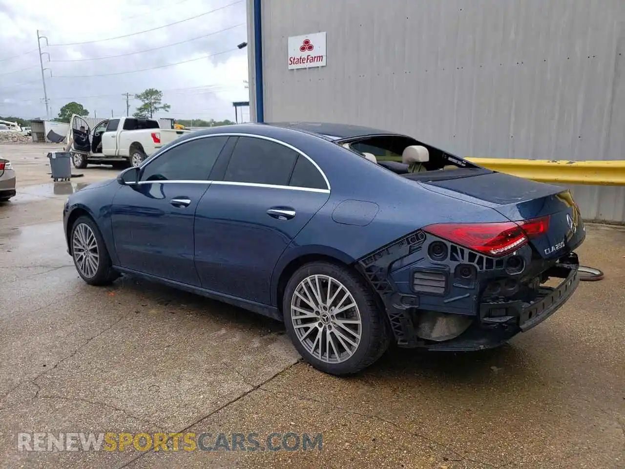 2 Photograph of a damaged car W1K5J4HB7MN149486 MERCEDES-BENZ CLA-CLASS 2021