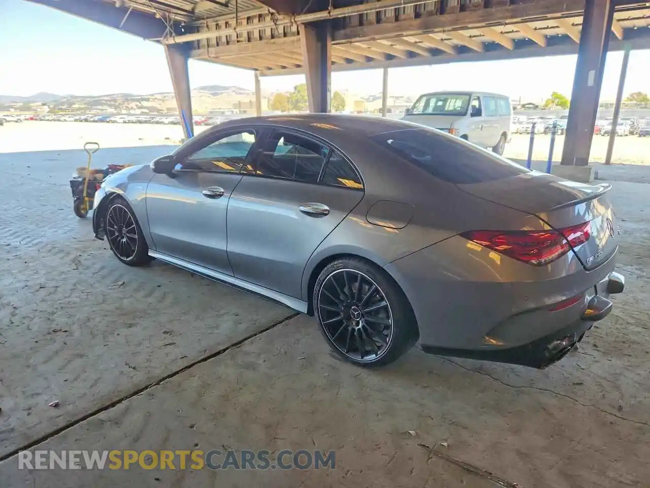 2 Photograph of a damaged car W1K5J5BB9NN264882 MERCEDES-BENZ CLA-CLASS 2022