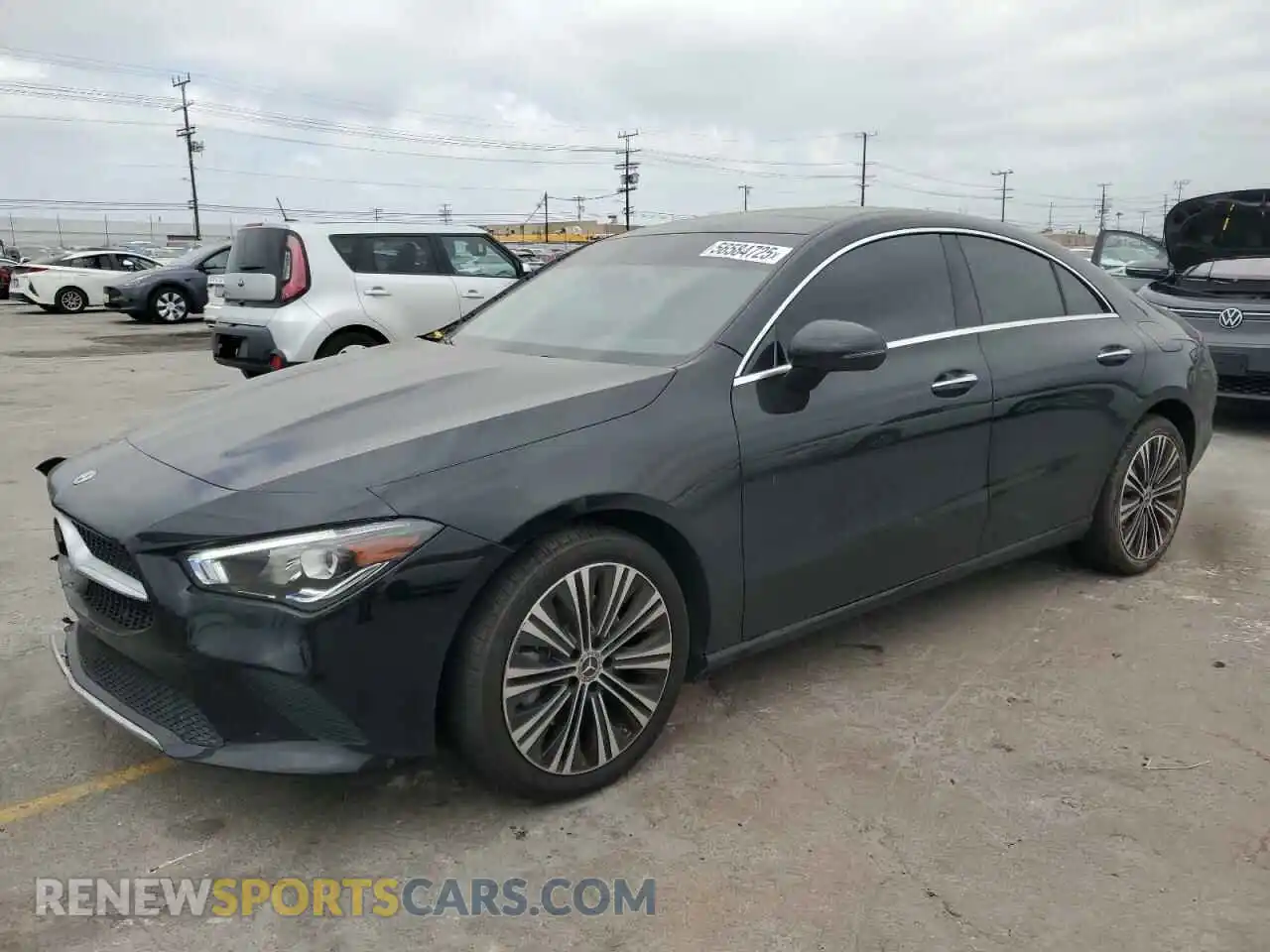 1 Photograph of a damaged car W1K5J4GB3PN406746 MERCEDES-BENZ CLA-CLASS 2023