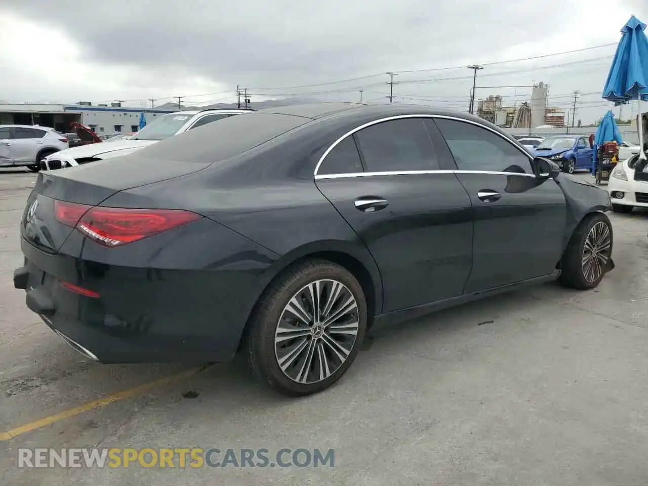 3 Photograph of a damaged car W1K5J4GB3PN406746 MERCEDES-BENZ CLA-CLASS 2023