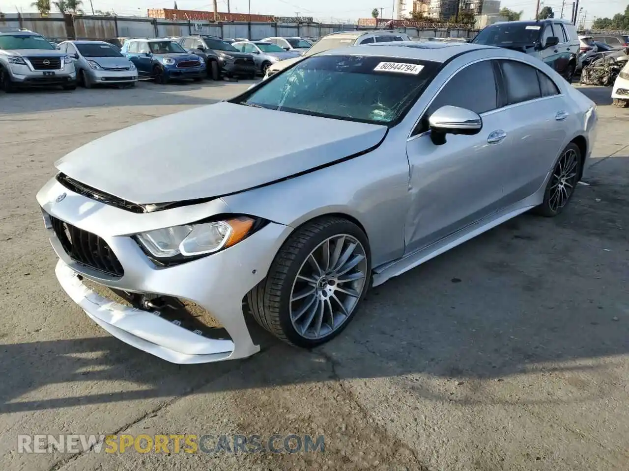 1 Photograph of a damaged car WDD2J5JB3KA027280 MERCEDES-BENZ CLC-CLASS 2019