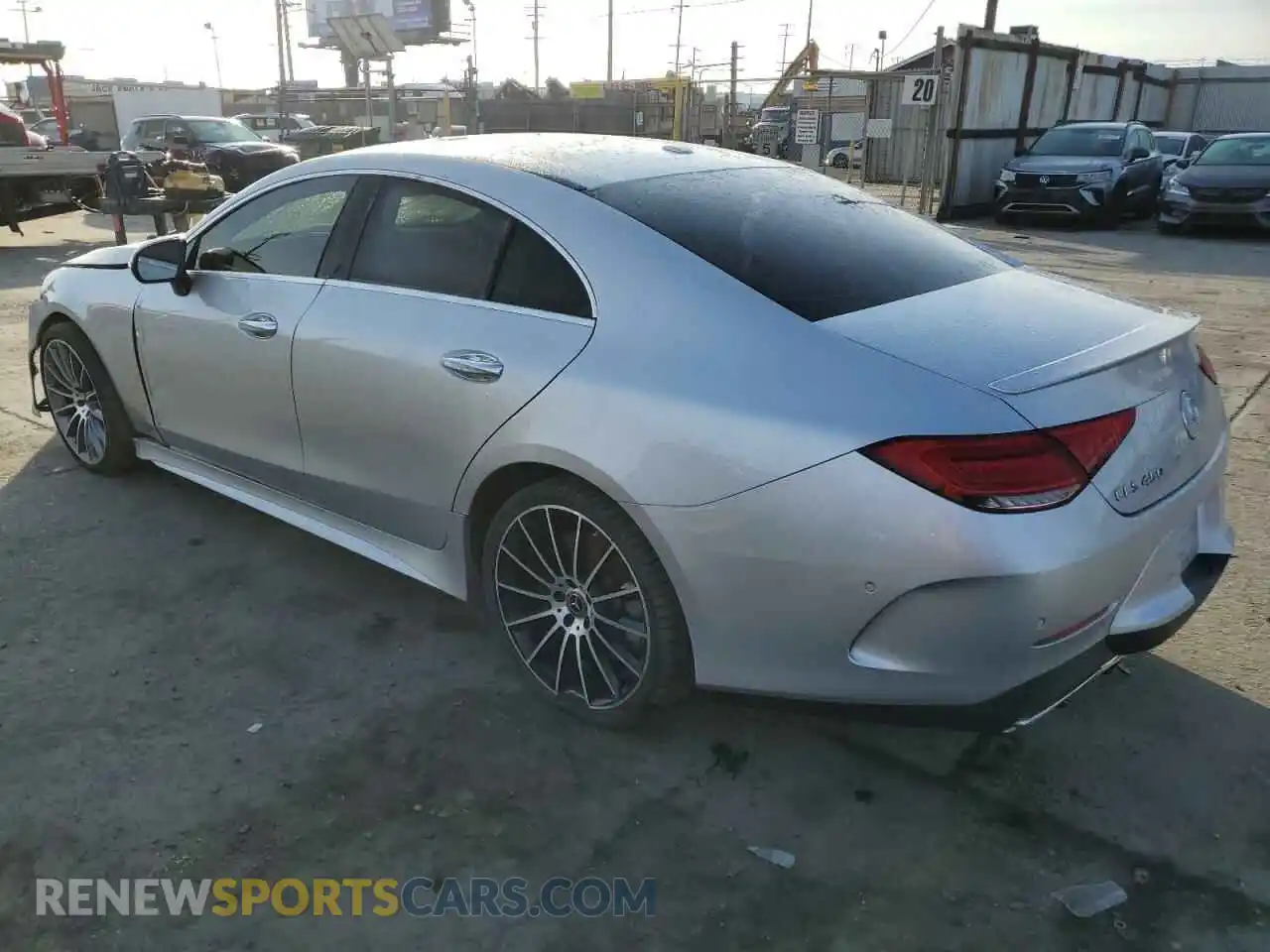 2 Photograph of a damaged car WDD2J5JB3KA027280 MERCEDES-BENZ CLC-CLASS 2019