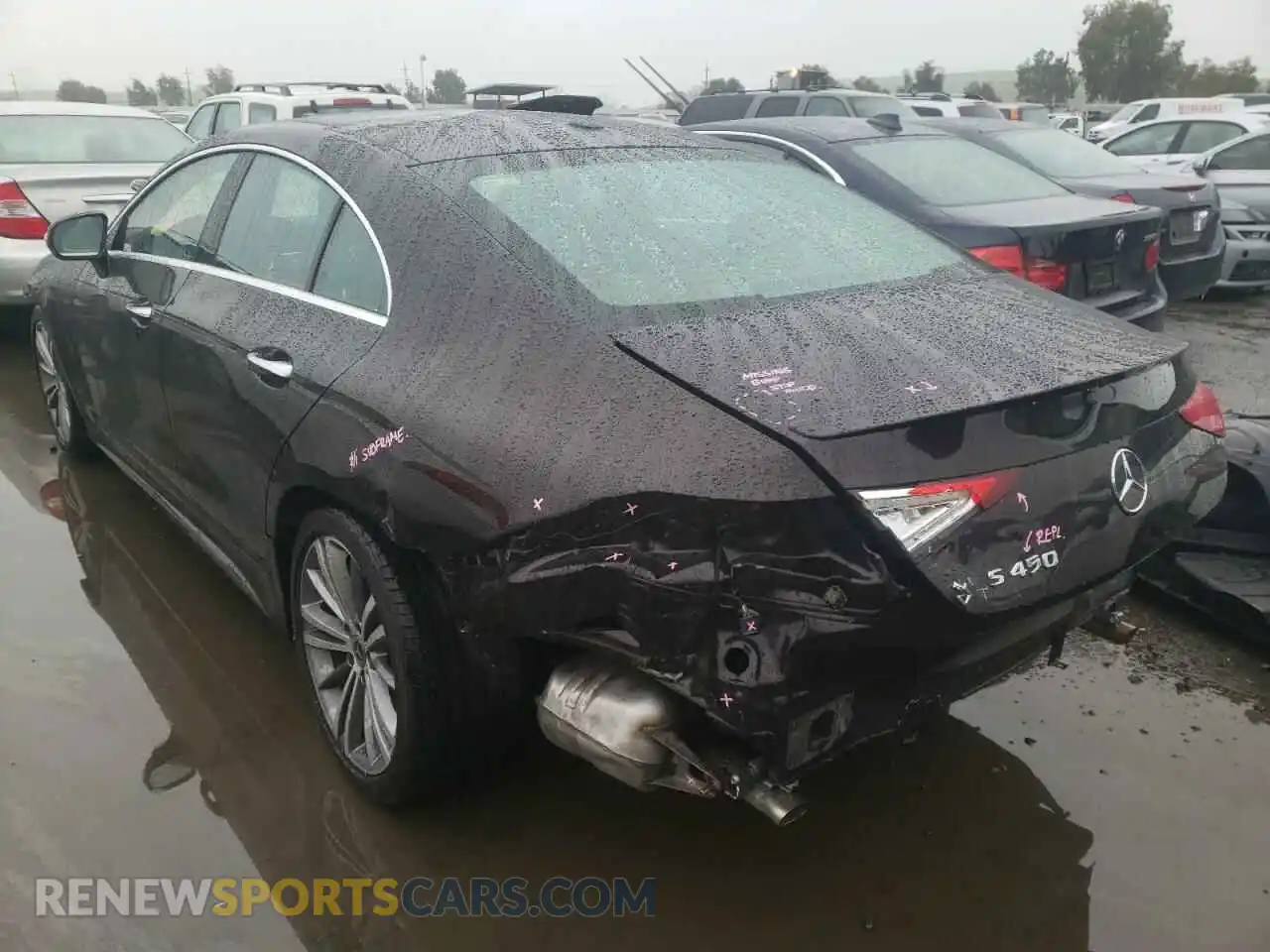 3 Фотография поврежденного автомобиля WDD2J5JB6KA014832 MERCEDES-BENZ CLC-CLASS 2019
