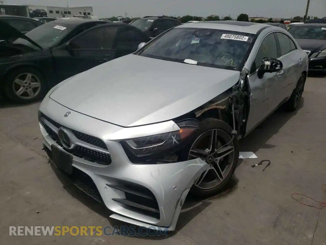 2 Photograph of a damaged car WDD2J5KB0KA042687 MERCEDES-BENZ CLC-CLASS 2019