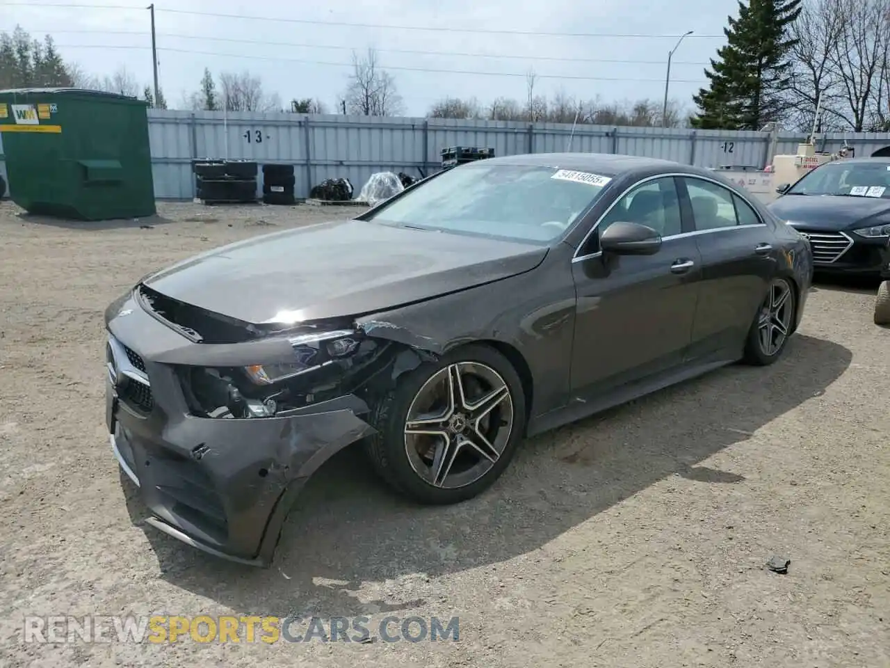 1 Photograph of a damaged car WDD2J5KB1KA030709 MERCEDES-BENZ CLC-CLASS 2019